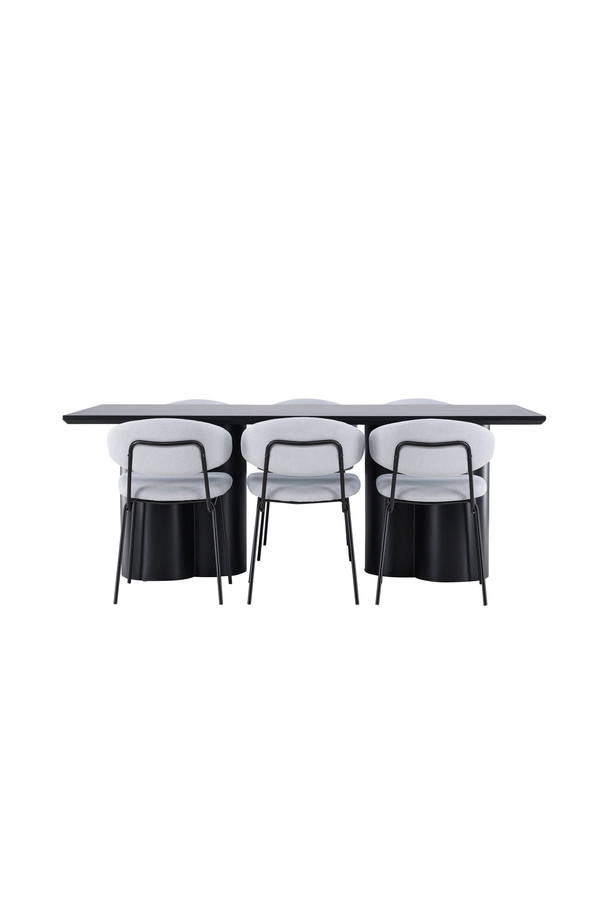 Esstisch Olivia mit Stühlen Chico in präsentiert im Onlineshop von KAQTU Design AG. Esszimmerset ist von Venture Home