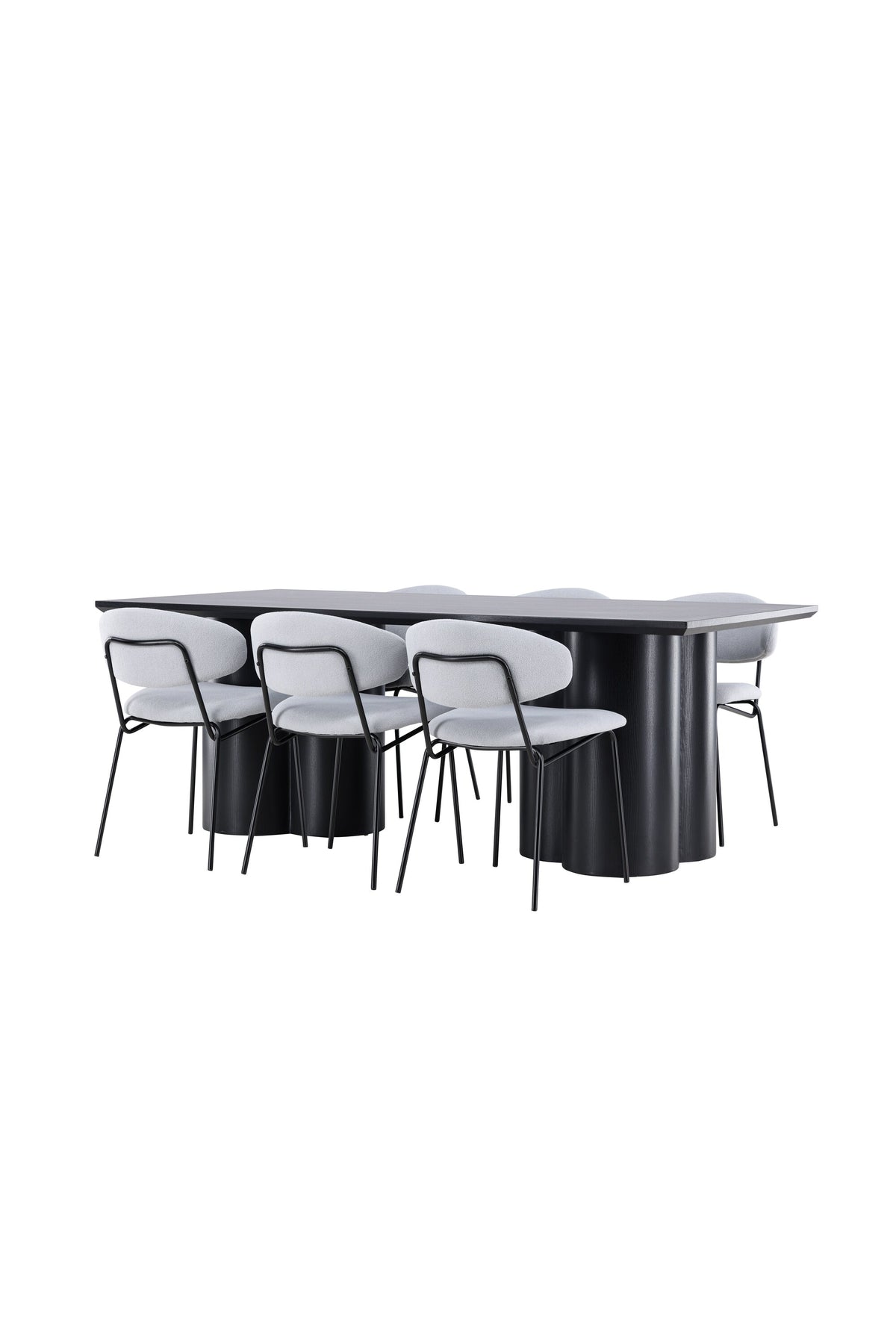 Esstisch Olivia mit Stühlen Chico in präsentiert im Onlineshop von KAQTU Design AG. Esszimmerset ist von Venture Home