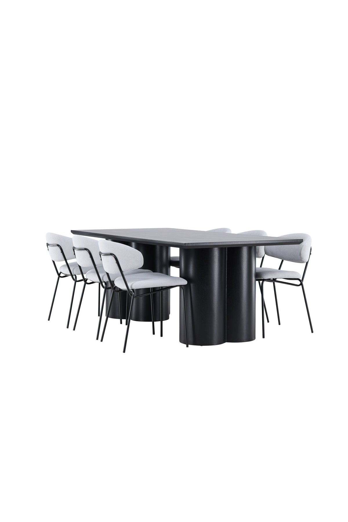 Esstisch Olivia mit Stühlen Chico in präsentiert im Onlineshop von KAQTU Design AG. Esszimmerset ist von Venture Home