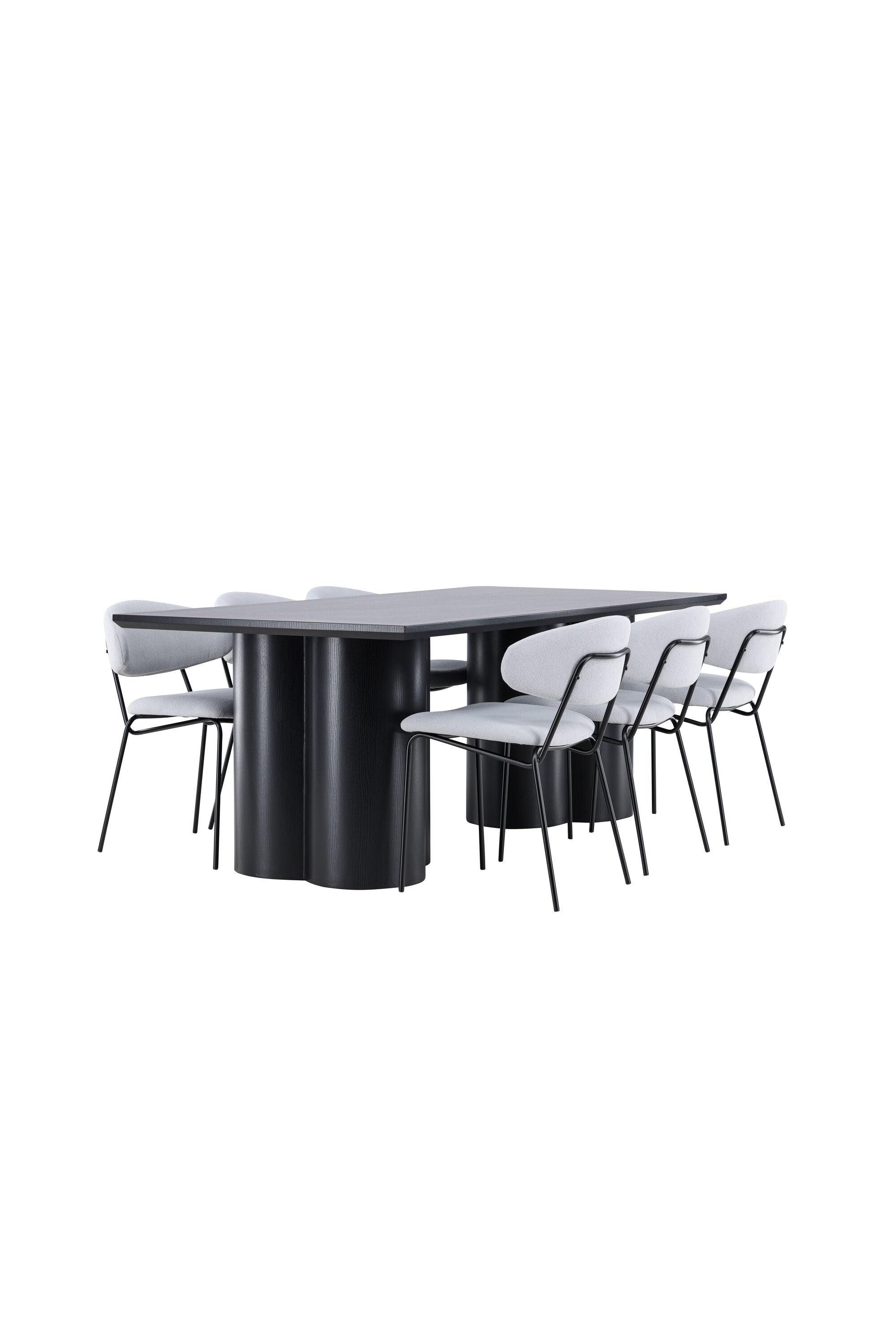 Esstisch Olivia mit Stühlen Chico in präsentiert im Onlineshop von KAQTU Design AG. Esszimmerset ist von Venture Home