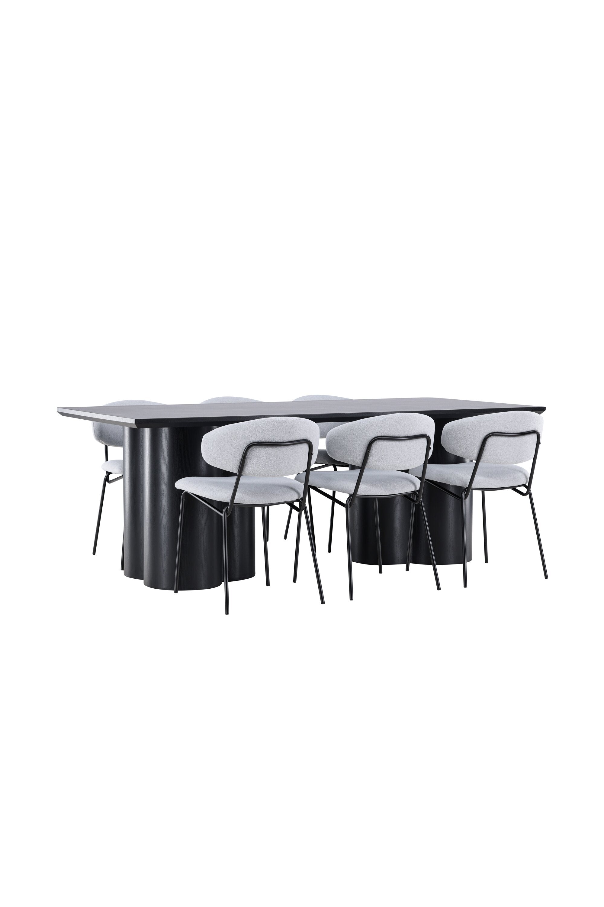 Esstisch Olivia mit Stühlen Chico in präsentiert im Onlineshop von KAQTU Design AG. Esszimmerset ist von Venture Home
