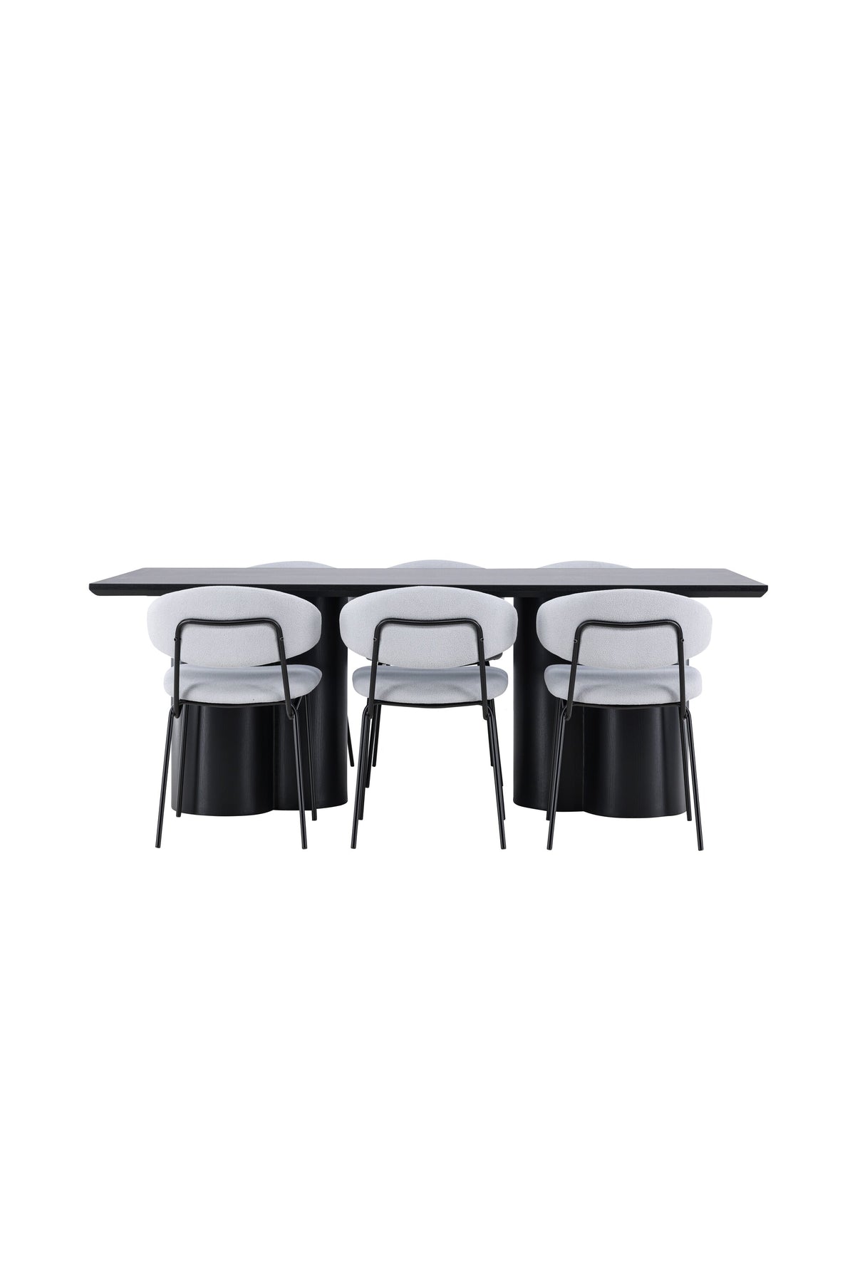 Esstisch Olivia mit Stühlen Chico in präsentiert im Onlineshop von KAQTU Design AG. Esszimmerset ist von Venture Home