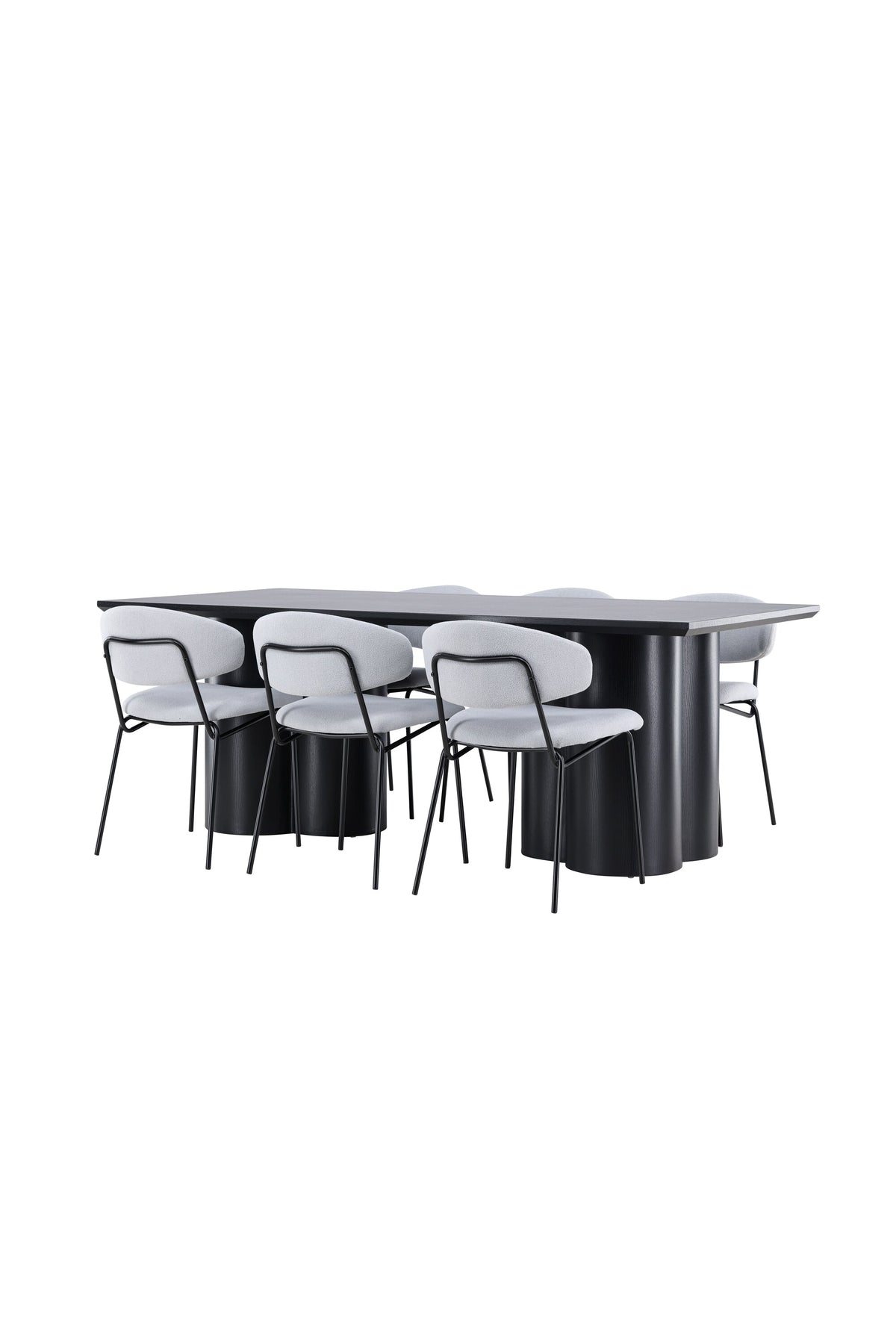 Esstisch Olivia mit Stühlen Chico in präsentiert im Onlineshop von KAQTU Design AG. Esszimmerset ist von Venture Home
