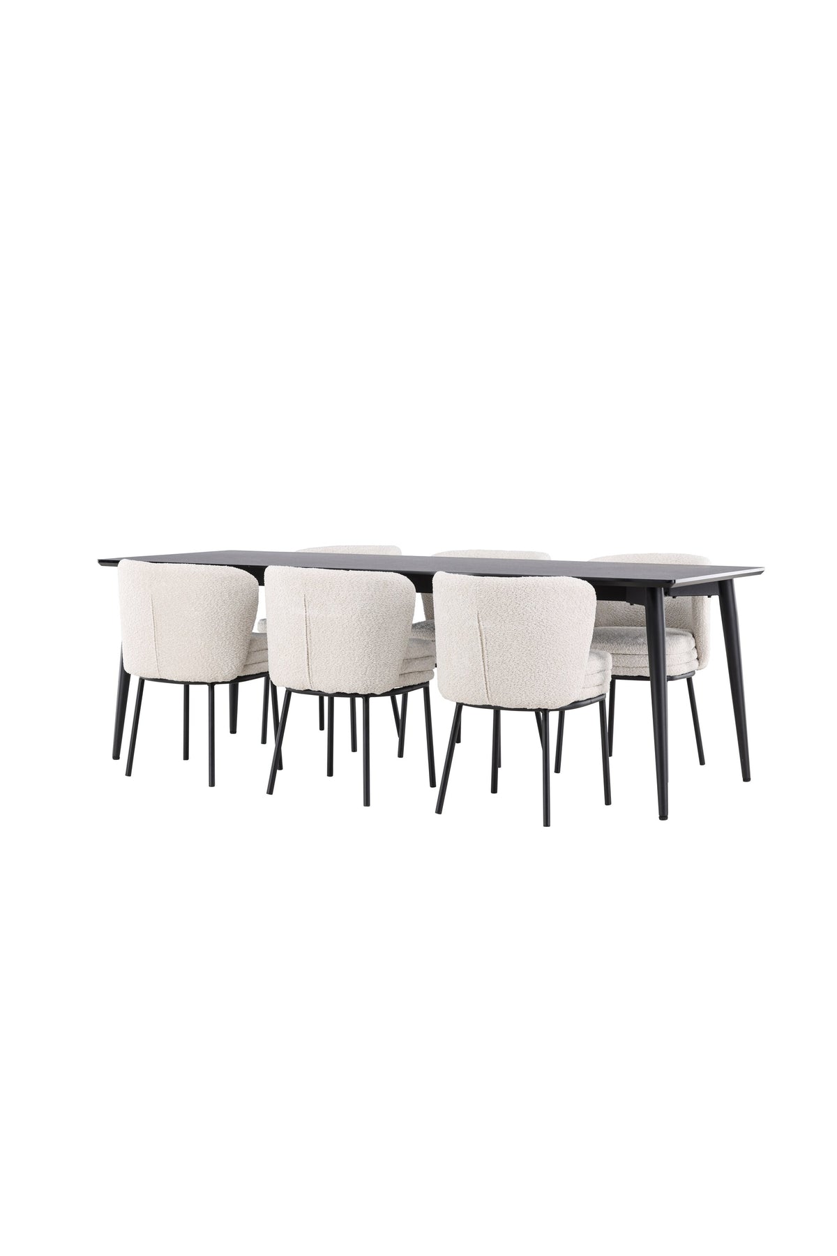 Ellis Esstisch mit Stühlen Agnes in präsentiert im Onlineshop von KAQTU Design AG. Esszimmerset ist von Venture Home
