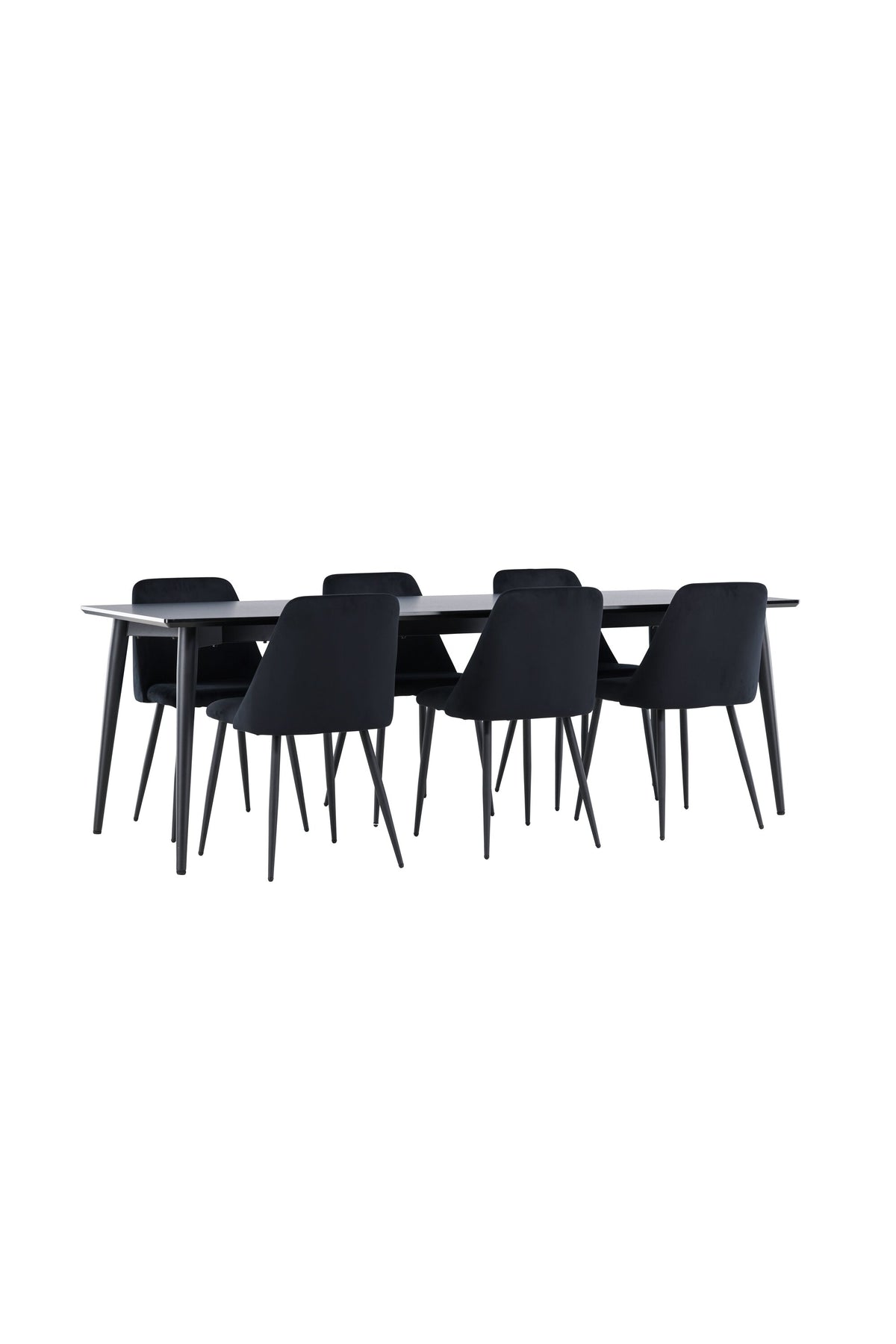 Esstisch Ellis mit Night Stühlen in präsentiert im Onlineshop von KAQTU Design AG. Esszimmerset ist von Venture Home