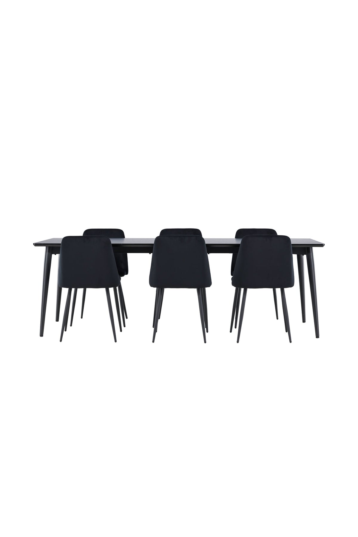 Esstisch Ellis mit Night Stühlen in präsentiert im Onlineshop von KAQTU Design AG. Esszimmerset ist von Venture Home