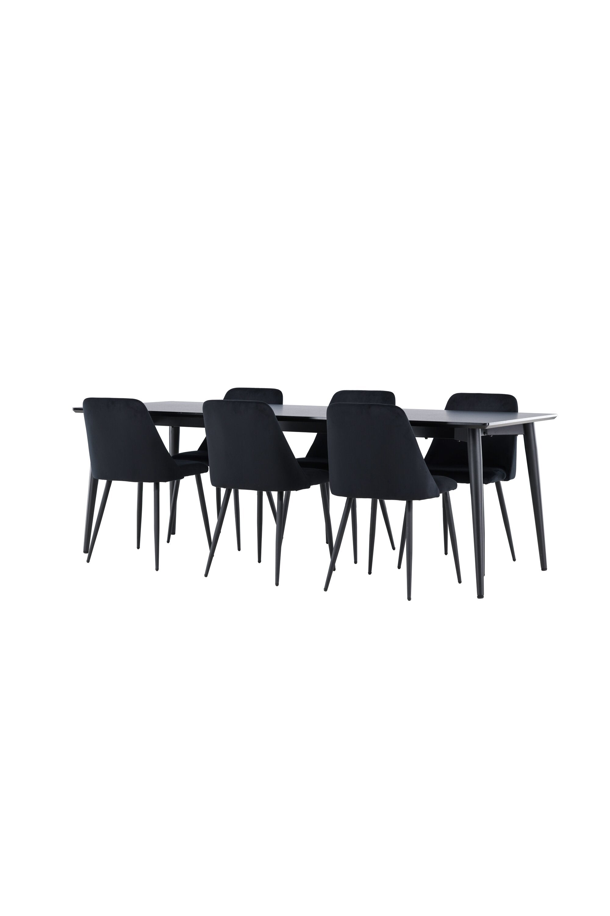 Esstisch Ellis mit Night Stühlen in präsentiert im Onlineshop von KAQTU Design AG. Esszimmerset ist von Venture Home