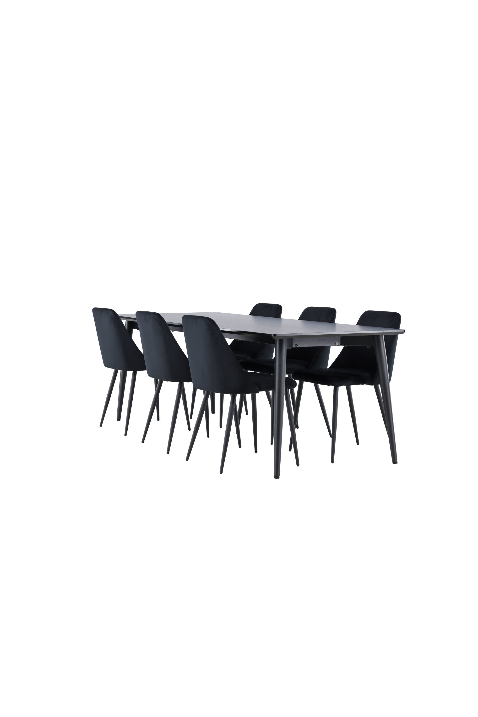 Esstisch Ellis mit Night Stühlen in präsentiert im Onlineshop von KAQTU Design AG. Esszimmerset ist von Venture Home