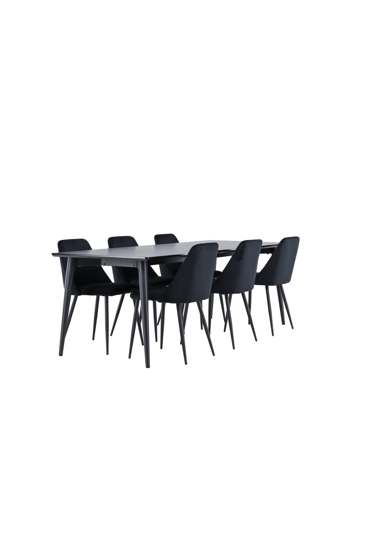 Esstisch Ellis mit Night Stühlen in präsentiert im Onlineshop von KAQTU Design AG. Esszimmerset ist von Venture Home