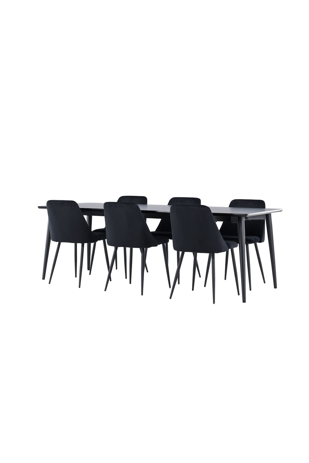 Esstisch Ellis mit Night Stühlen in präsentiert im Onlineshop von KAQTU Design AG. Esszimmerset ist von Venture Home