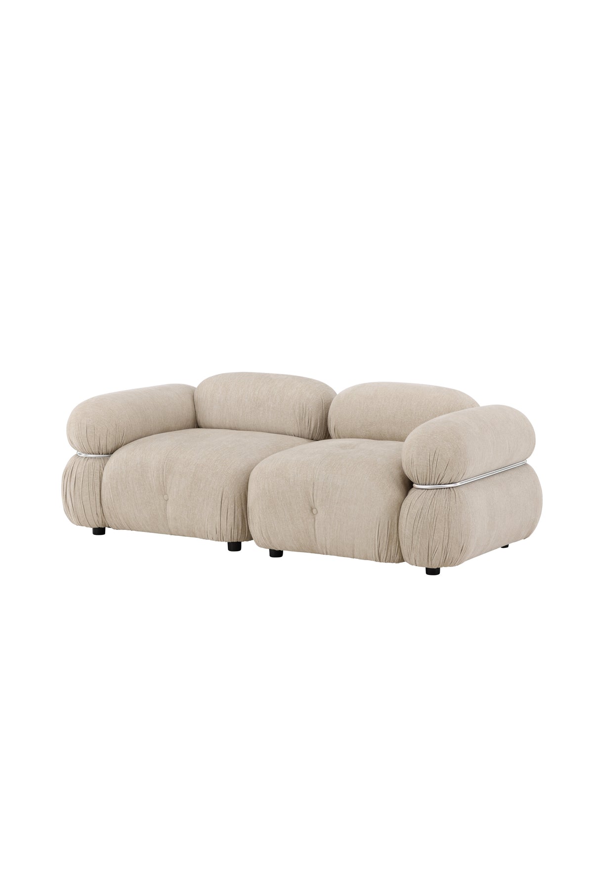 Mika 2-Sitzer-Sofa in Beige präsentiert im Onlineshop von KAQTU Design AG. 2er Sofa ist von Venture Home