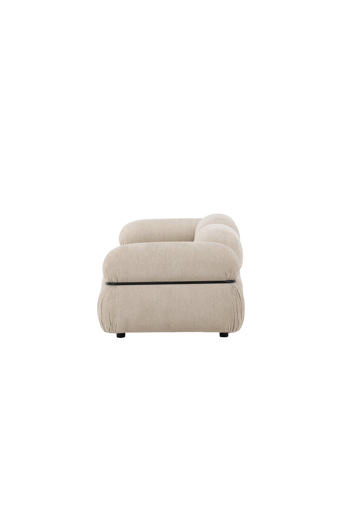 Mika 2-Sitzer-Sofa in Beige präsentiert im Onlineshop von KAQTU Design AG. 2er Sofa ist von Venture Home