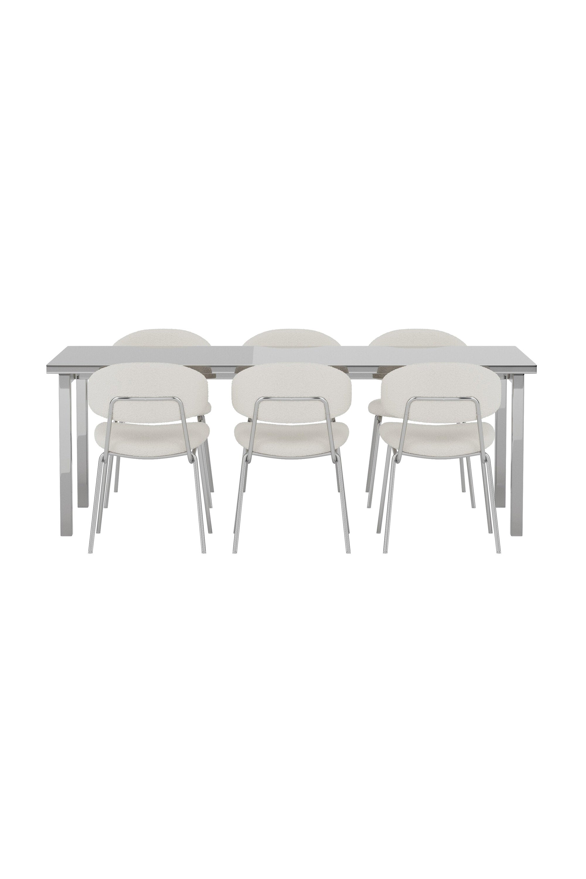 Cilo Dining Set mit Stühlen Chico in präsentiert im Onlineshop von KAQTU Design AG. Esszimmerset ist von Venture Home
