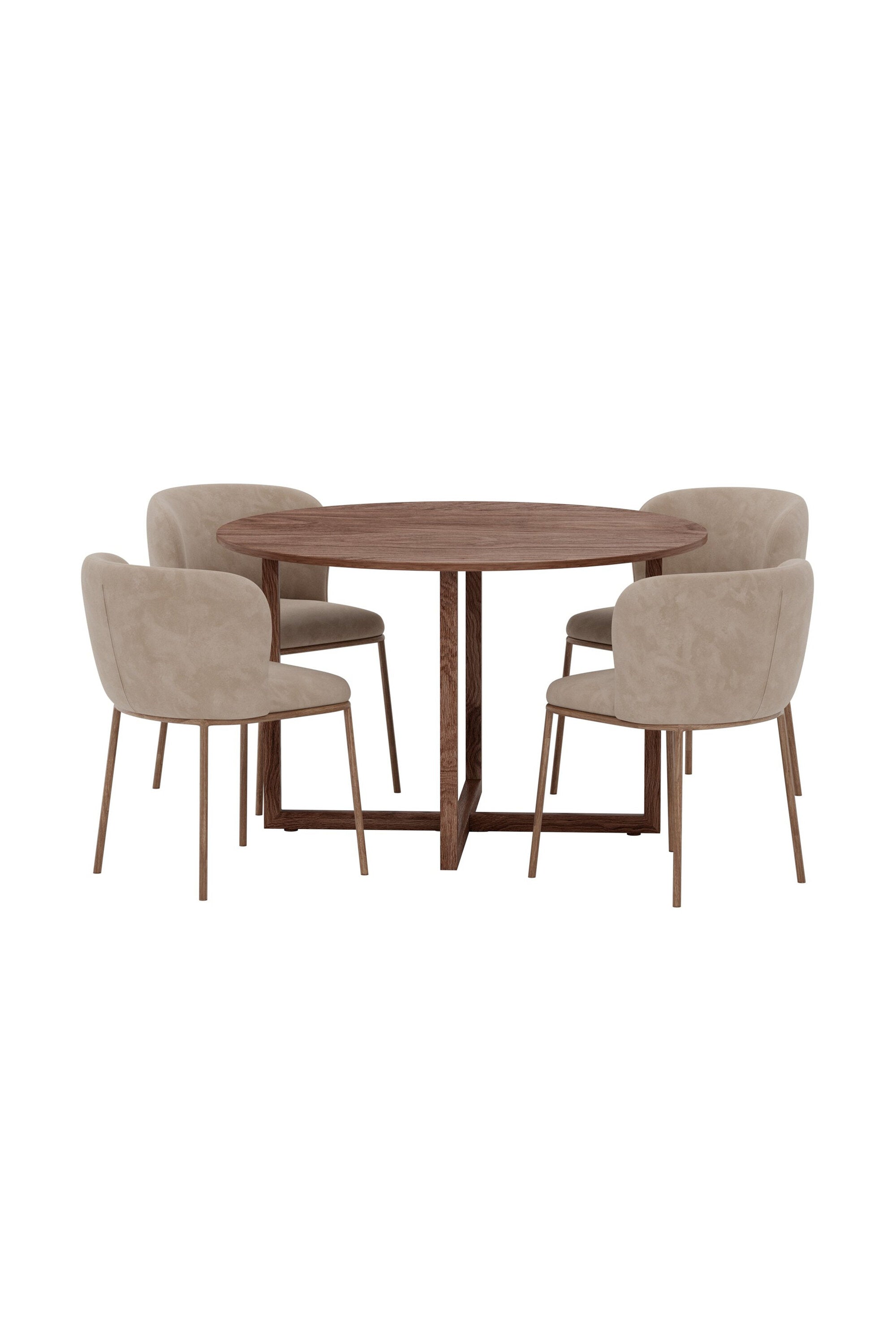 Durango Essgruppe mit Stühlen Edina in präsentiert im Onlineshop von KAQTU Design AG. Bartischset ist von Venture Home
