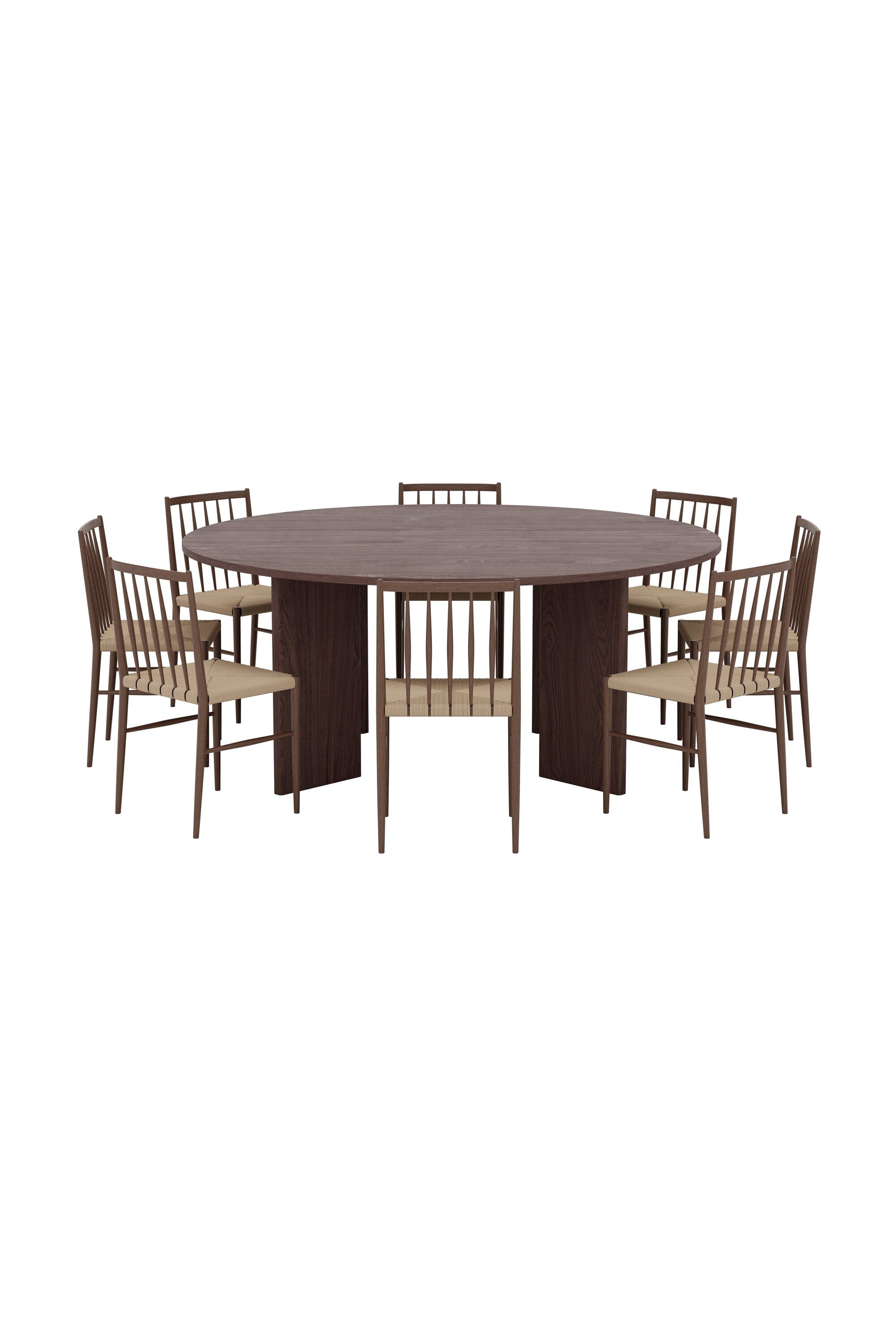 Graos Esstisch mit Stühlen von Enes in präsentiert im Onlineshop von KAQTU Design AG. Bartischset ist von Venture Home