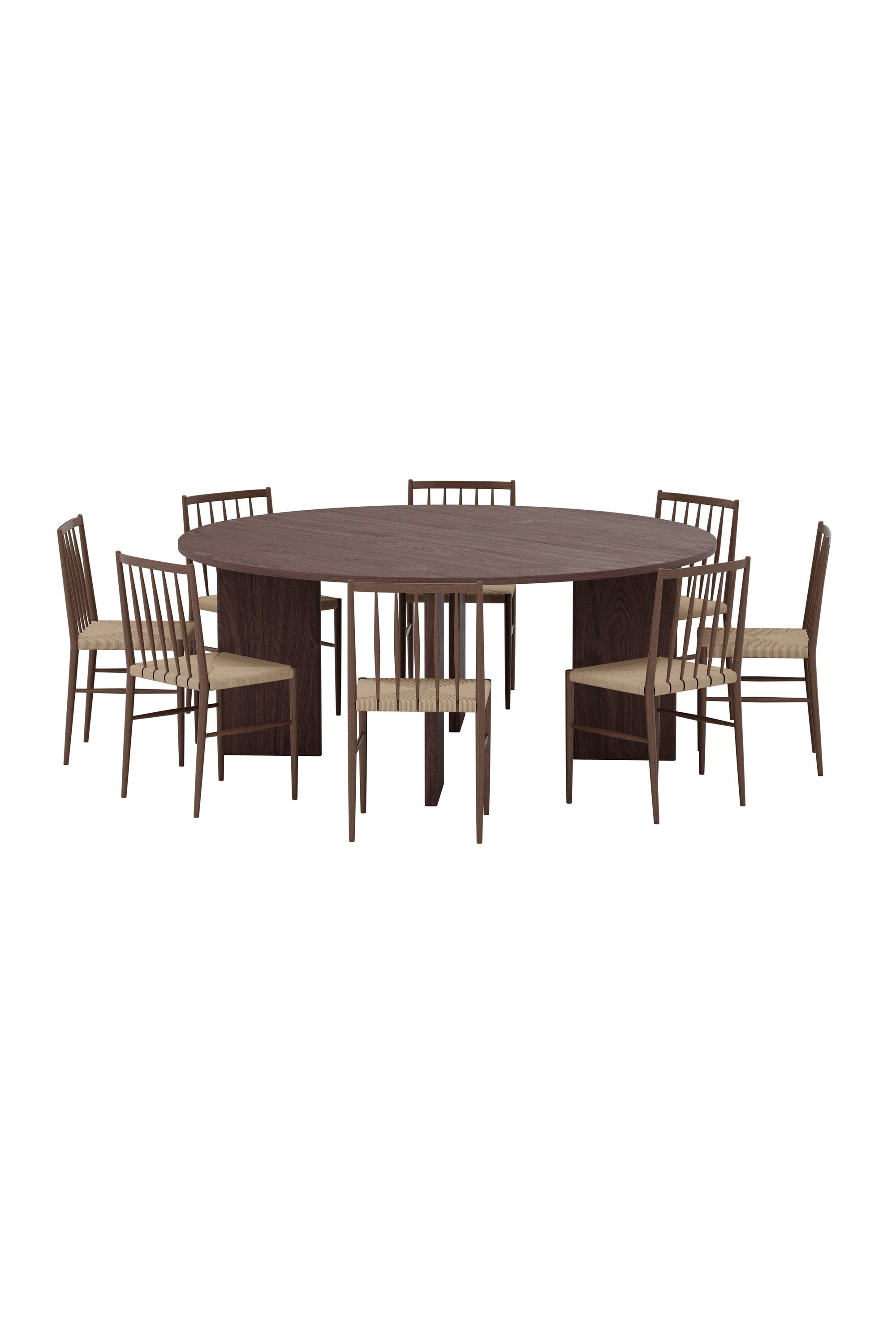 Graos Esstisch mit Stühlen von Enes in präsentiert im Onlineshop von KAQTU Design AG. Bartischset ist von Venture Home
