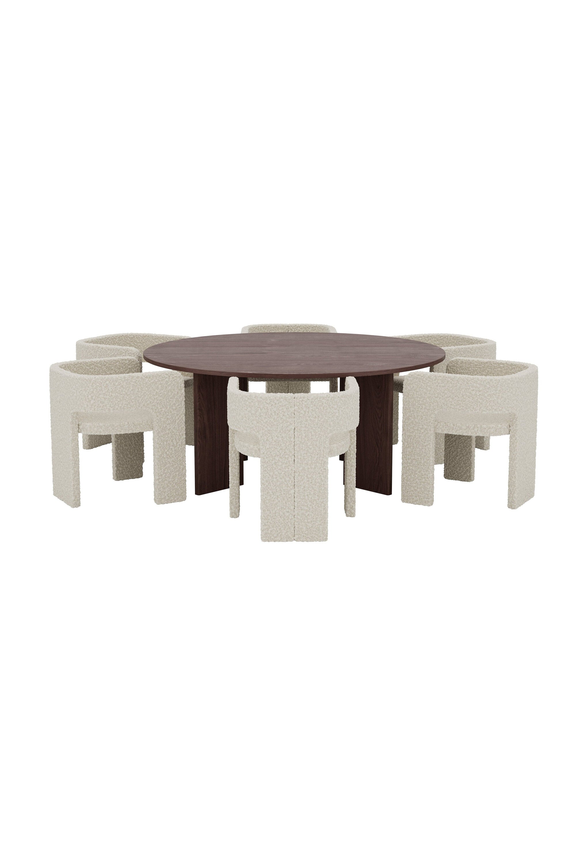Graos Esstisch mit Kristin Stühlen in präsentiert im Onlineshop von KAQTU Design AG. Bartischset ist von Venture Home