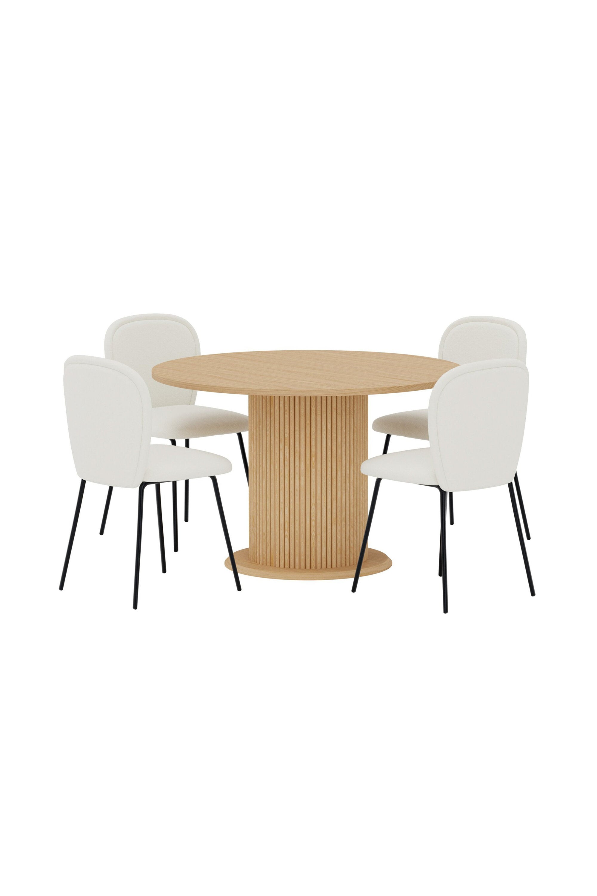 Reko Esstisch mit Stühlen von Carl in präsentiert im Onlineshop von KAQTU Design AG. Bartischset ist von Venture Home