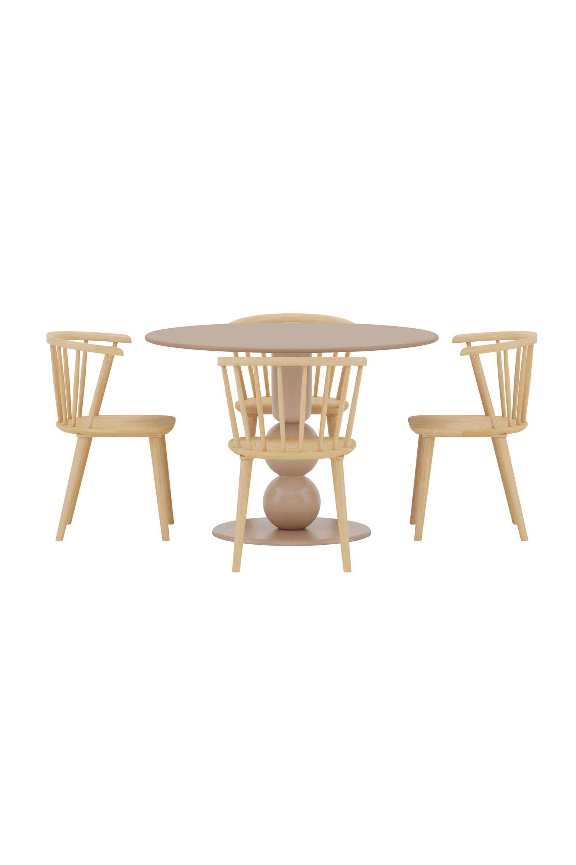 Esszimmertisch Boule mit Bobby Stühlen in präsentiert im Onlineshop von KAQTU Design AG. Bartischset ist von Venture Home