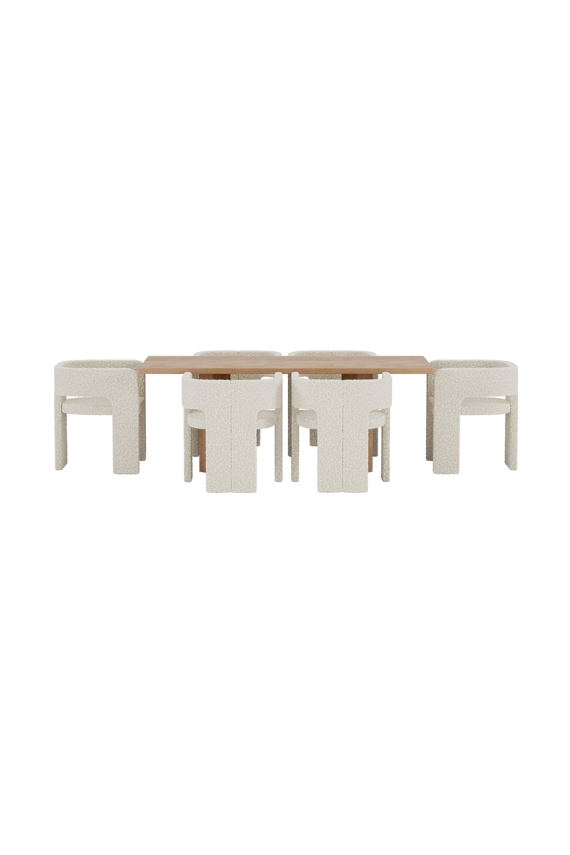 Lillehammer Esstisch mit Kristin Stühlen in präsentiert im Onlineshop von KAQTU Design AG. Esszimmerset ist von Venture Home
