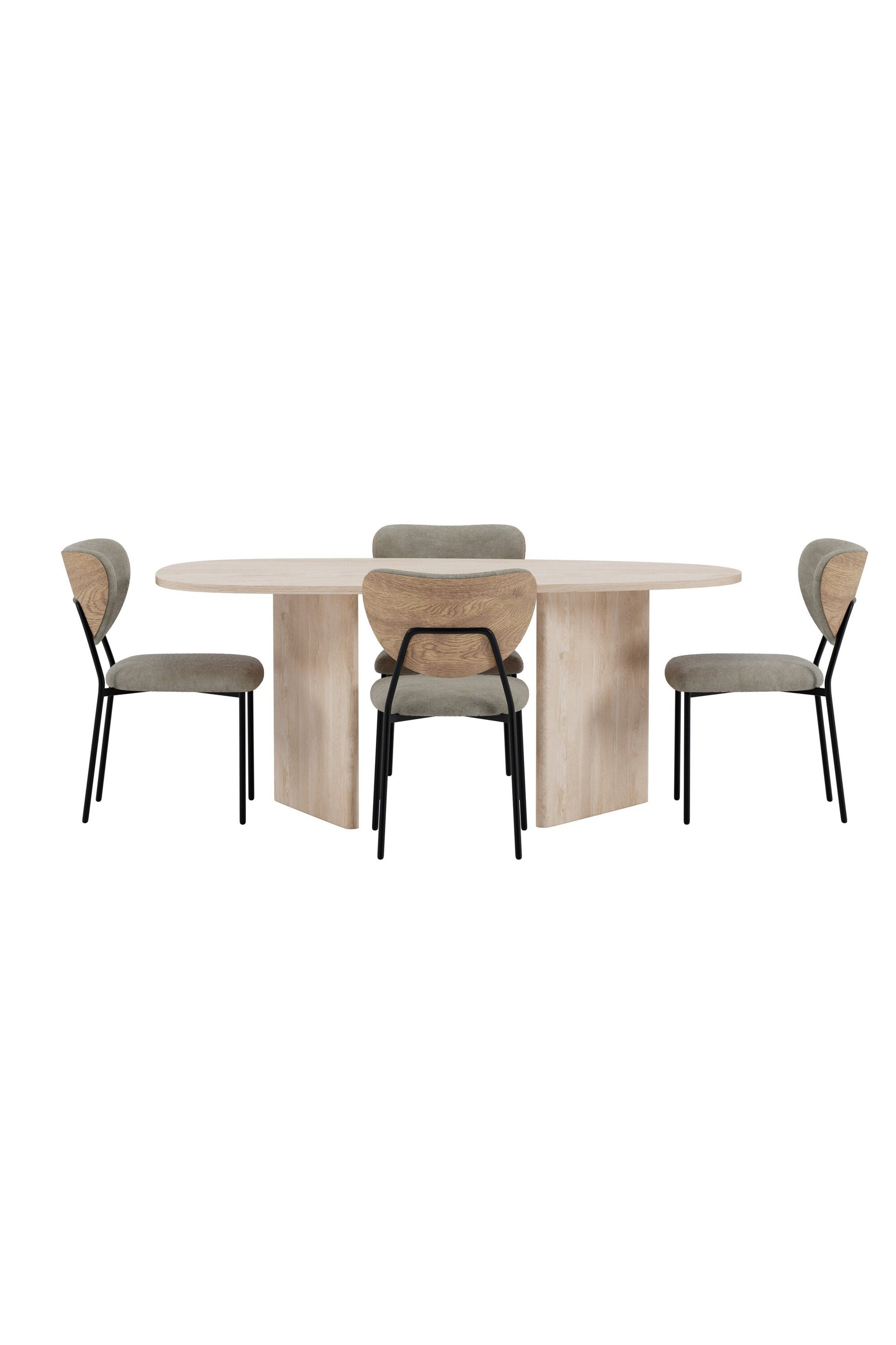 Grönvik Esstisch mit Butterfly Stühlen in präsentiert im Onlineshop von KAQTU Design AG. Esszimmerset ist von Venture Home