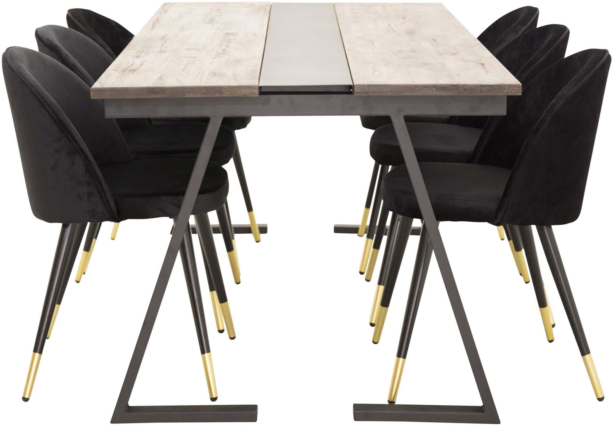 Modernes Jakarta Esszimmerset: Stilvolle Eleganz für Ihr Zuhause.