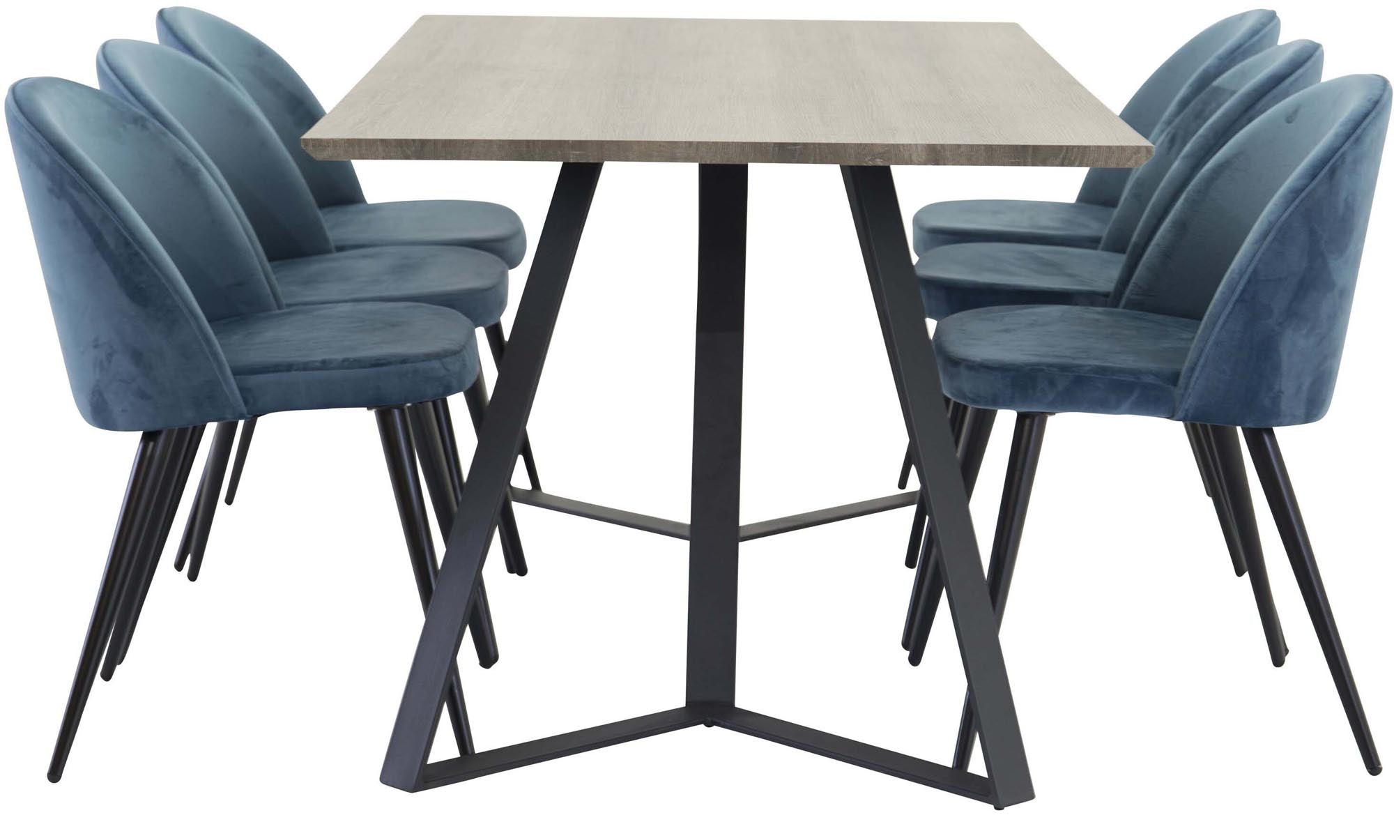 Marina Esszimmerset Velvet: Luxuriöses Ambiente für Ihr Zuhause.