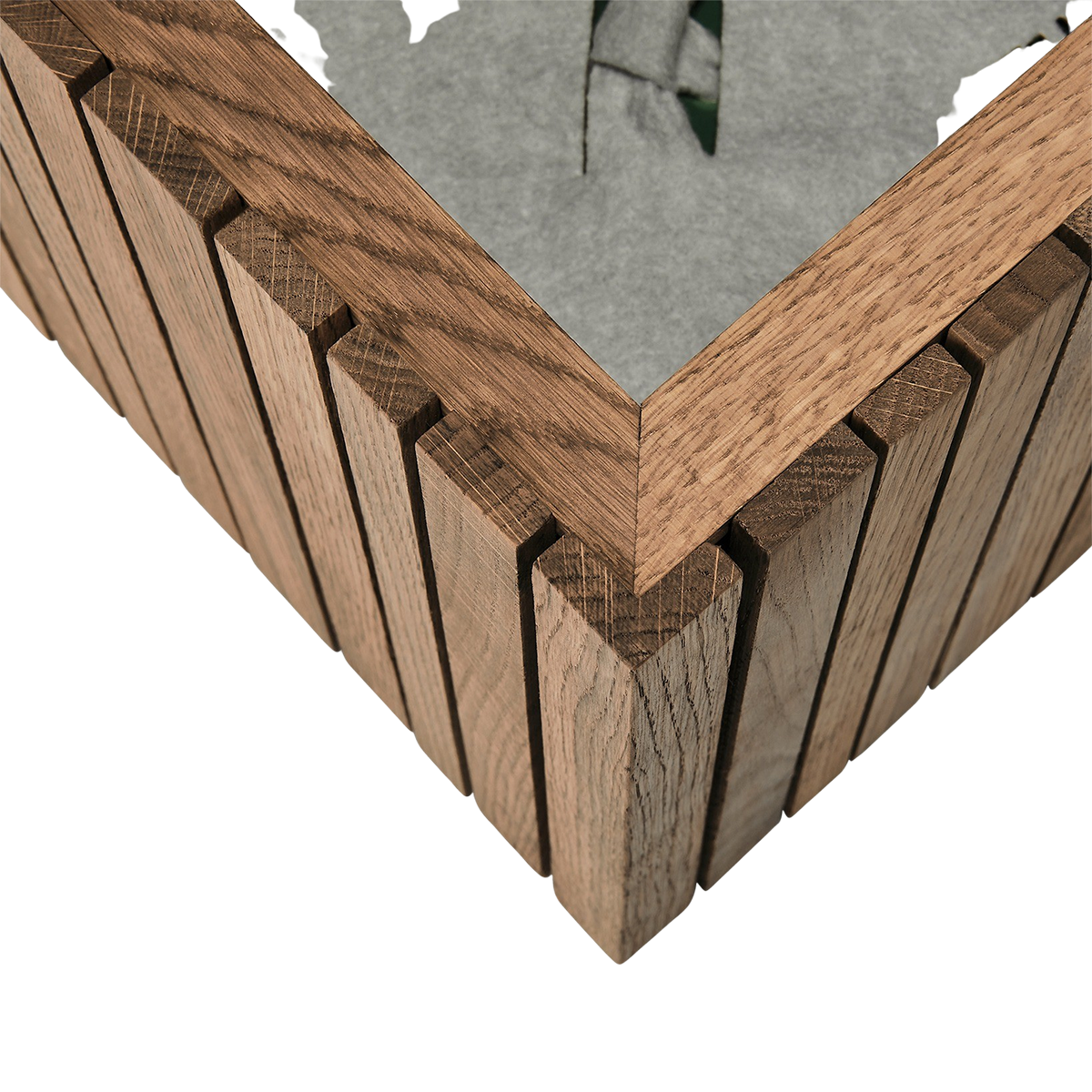 Innovativer GrowON Wall Pflanzkasten für urbane Wandbegrünung.