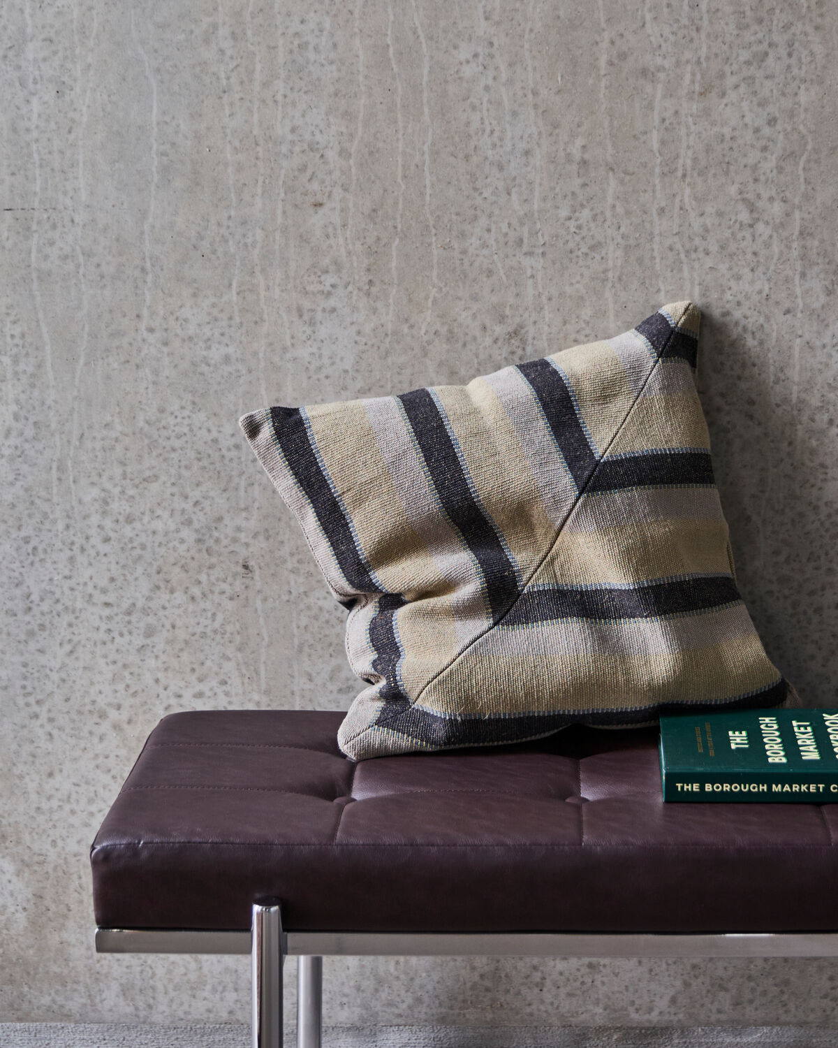 Kissenbezug, Canva & Pete in Beige/Grau präsentiert im Onlineshop von KAQTU Design AG. Deko Kissenbezug ist von House Doctor