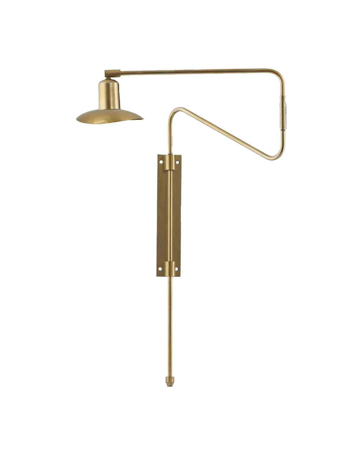 Wandlampe, HDSwing, Messing in Messing präsentiert im Onlineshop von KAQTU Design AG. Wandleuchte ist von House Doctor