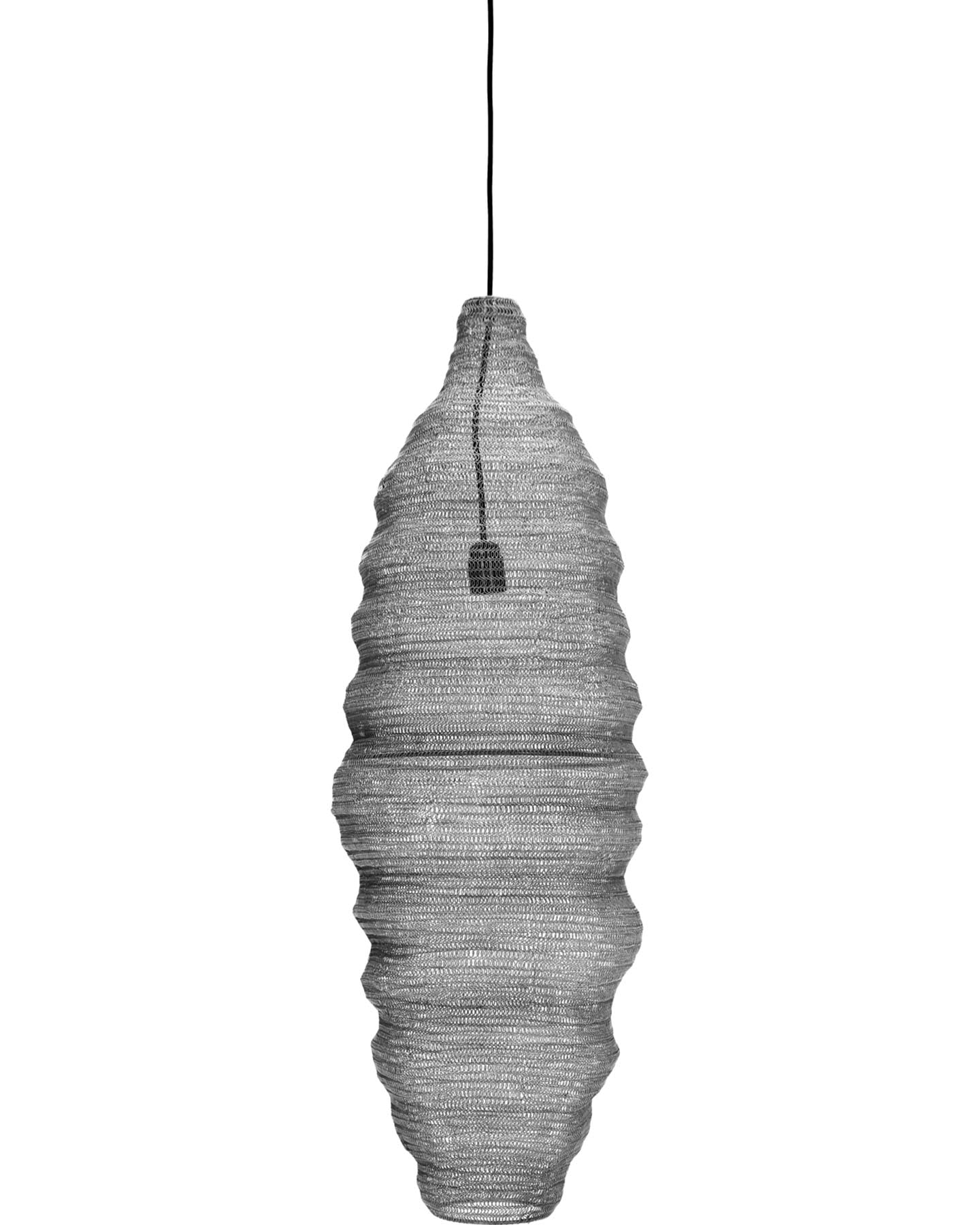 Lampe, HDMesh, Gebürstetes Silber-Finish in Gebürstetes Silber-Finish präsentiert im Onlineshop von KAQTU Design AG. Pendelleuchte ist von House Doctor