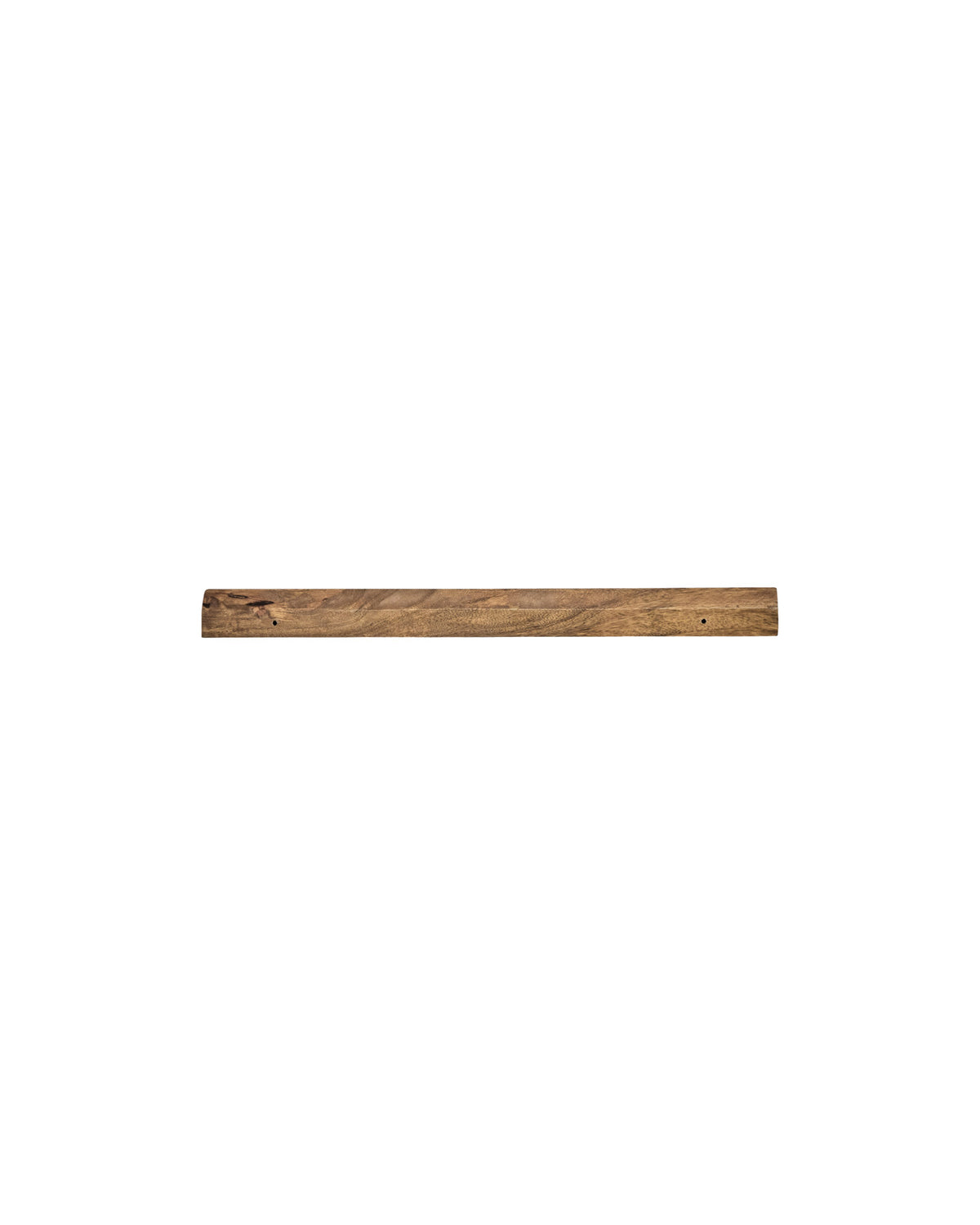 Braunes Holzregal HDBalance von House Doctor mit gerillten Seitenwänden, Mangobaum