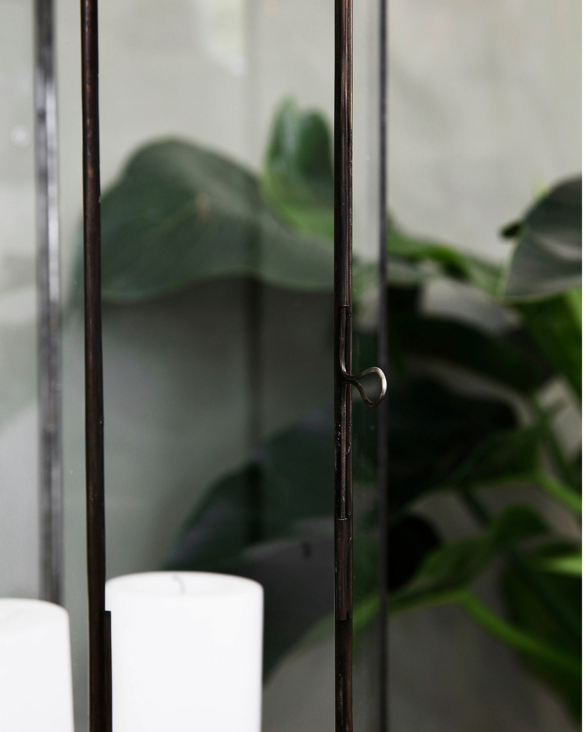 Laterne, Narrow in Dunkle Antiquität präsentiert im Onlineshop von KAQTU Design AG. Laterne ist von House Doctor