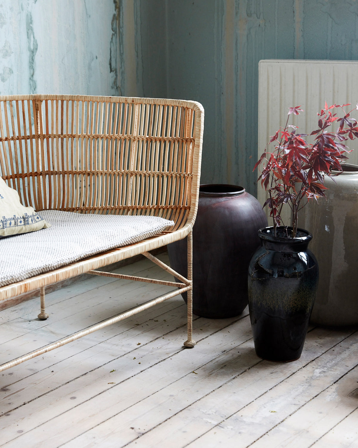 Sofa, Cuun in Natur präsentiert im Onlineshop von KAQTU Design AG. 2er Sofa ist von House Doctor