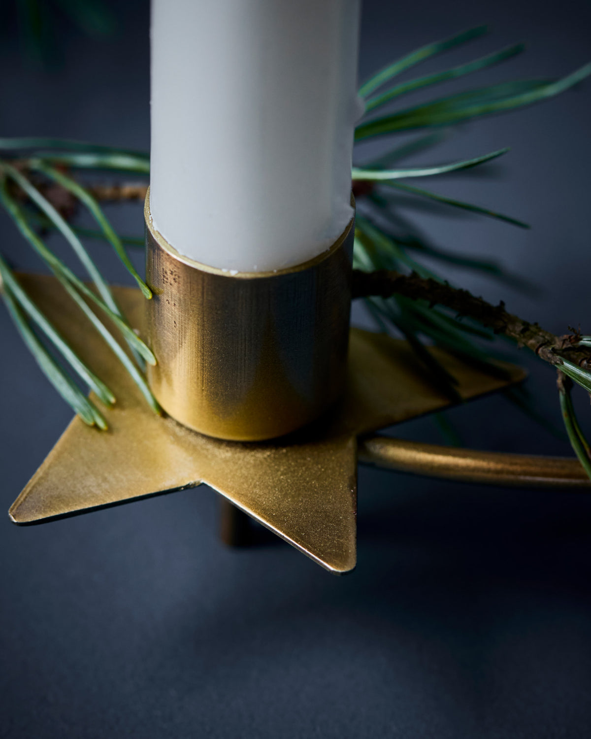 Kerzenständer, HDStage, Antikes Messing-Finish in Antikes Messing-Finish präsentiert im Onlineshop von KAQTU Design AG. Kerzenständer ist von House Doctor