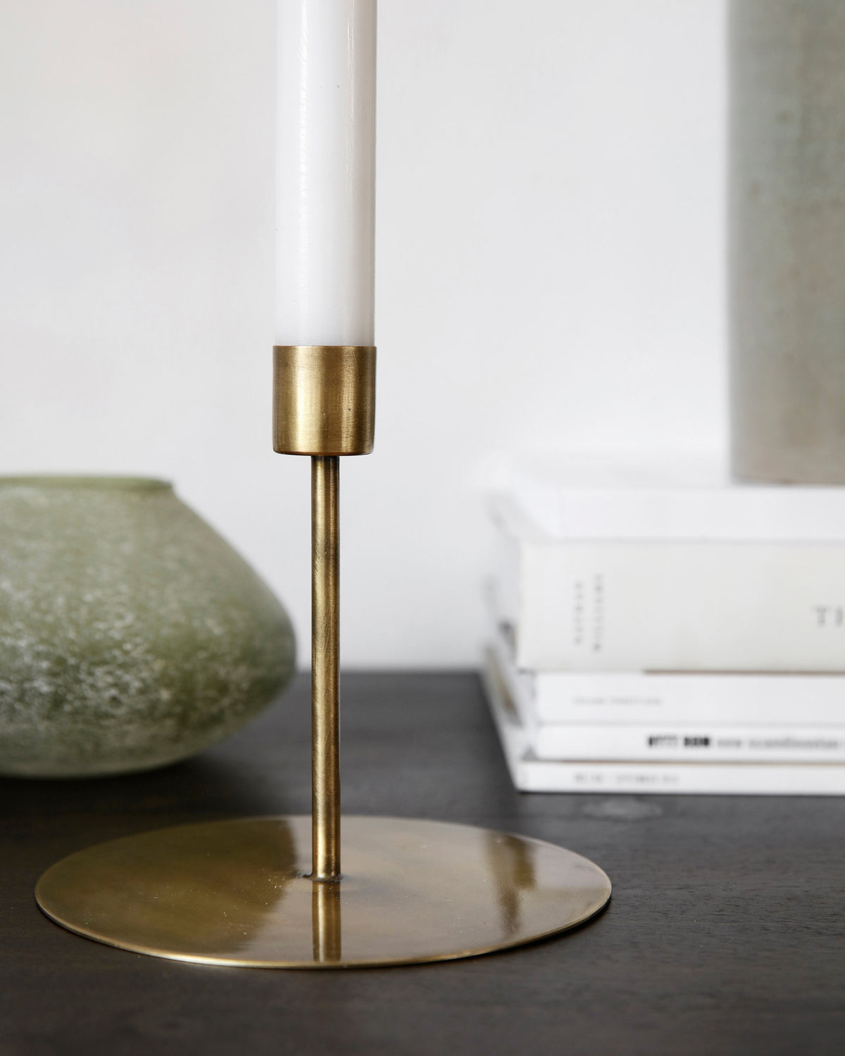 Kerzenständer, Anit in Antikes Messing präsentiert im Onlineshop von KAQTU Design AG. Einzelleuchter ist von House Doctor