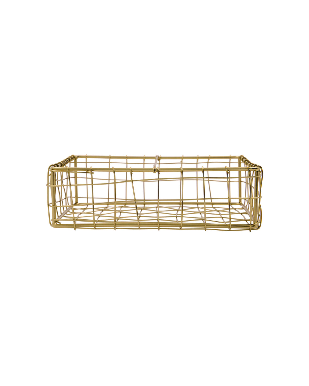 Napkin basket, HDBring, Gold in Gold präsentiert im Onlineshop von KAQTU Design AG. Schale ist von House Doctor