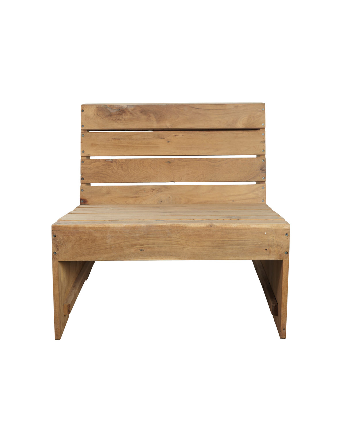 Lounge-Sessel, Woodie in Natur präsentiert im Onlineshop von KAQTU Design AG. Outdoor-Sessel ist von House Doctor