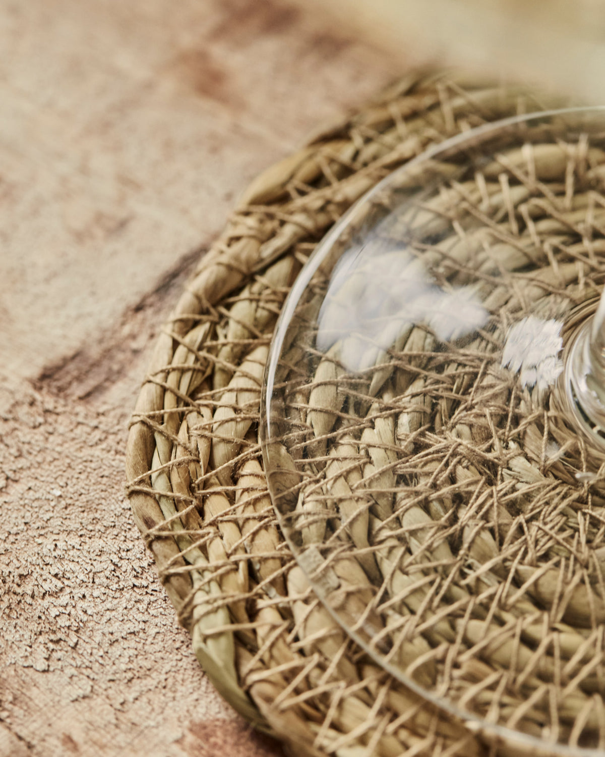Coasters, HDCoaster, Natur in Natur präsentiert im Onlineshop von KAQTU Design AG. Pfannenuntersatz ist von House Doctor