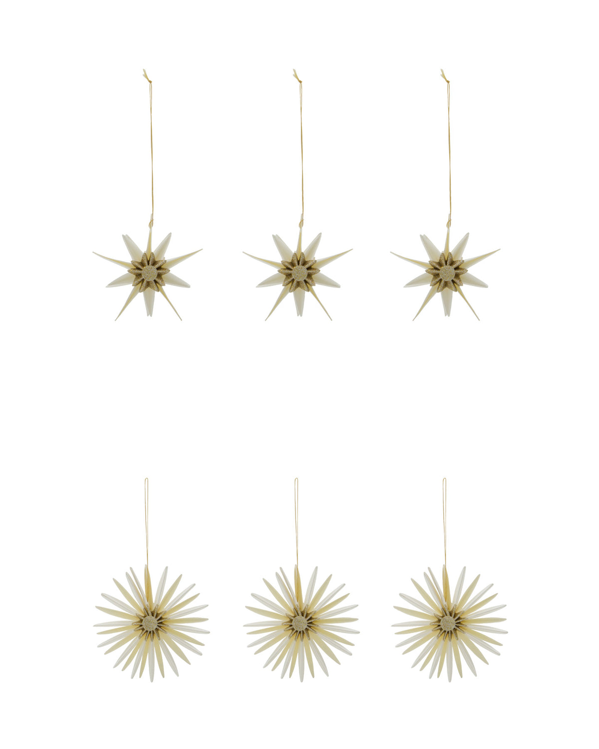 Ornamente, HDStari, Off-White;Champagner in Off-White, Champagner präsentiert im Onlineshop von KAQTU Design AG. Ornament ist von House Doctor