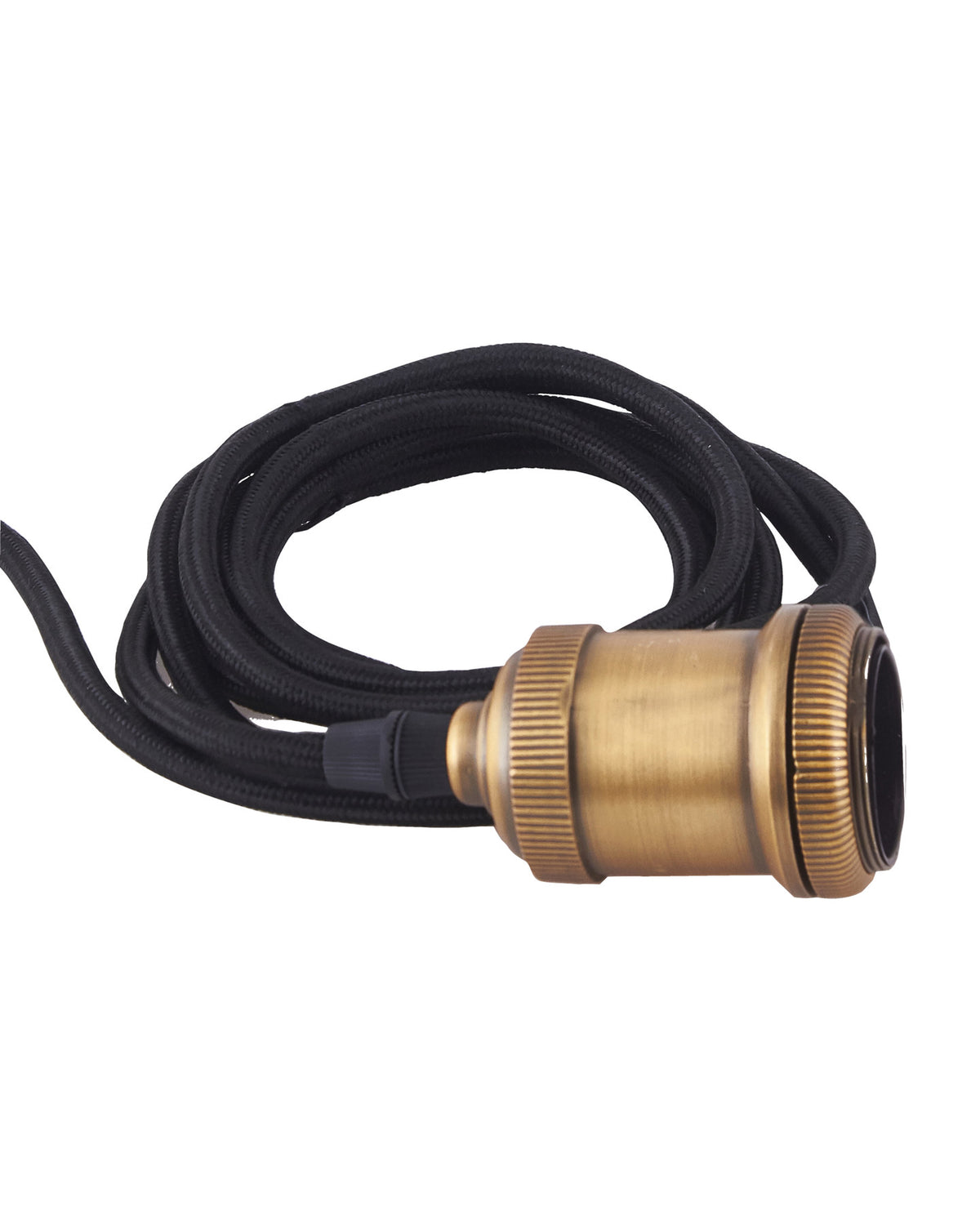 Fassung, Fly in Messing präsentiert im Onlineshop von KAQTU Design AG. Kabel / Lampenfassung ist von House Doctor