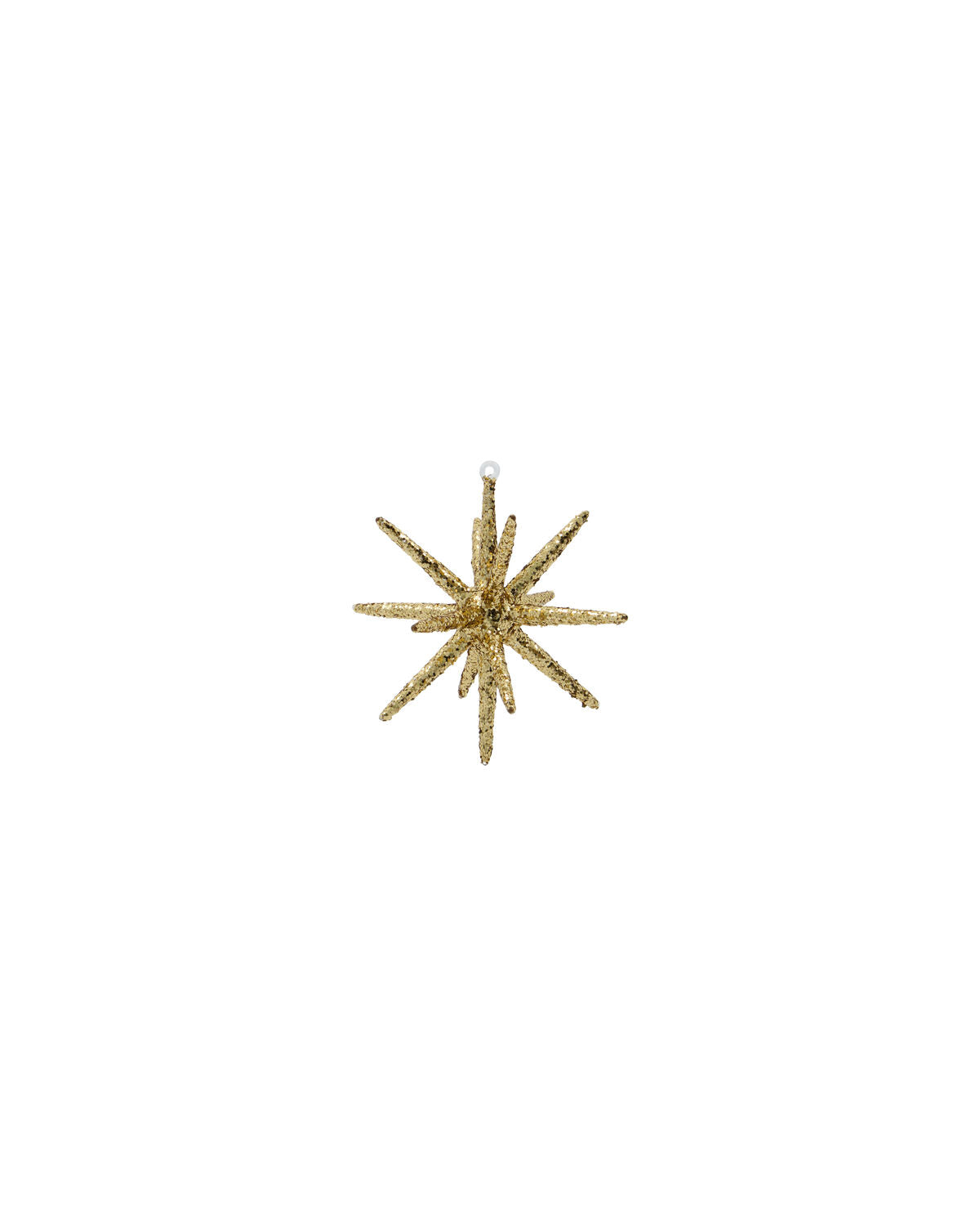 Ornamente, HDSpike, Braun mit Glitzer in Braun mit Glitzer präsentiert im Onlineshop von KAQTU Design AG. Weihnachtszubehör ist von House Doctor
