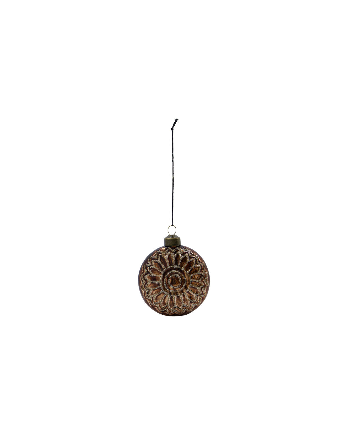 Ornamente, HDCirculo, Braun in Braun präsentiert im Onlineshop von KAQTU Design AG. Weihnachtszubehör ist von House Doctor