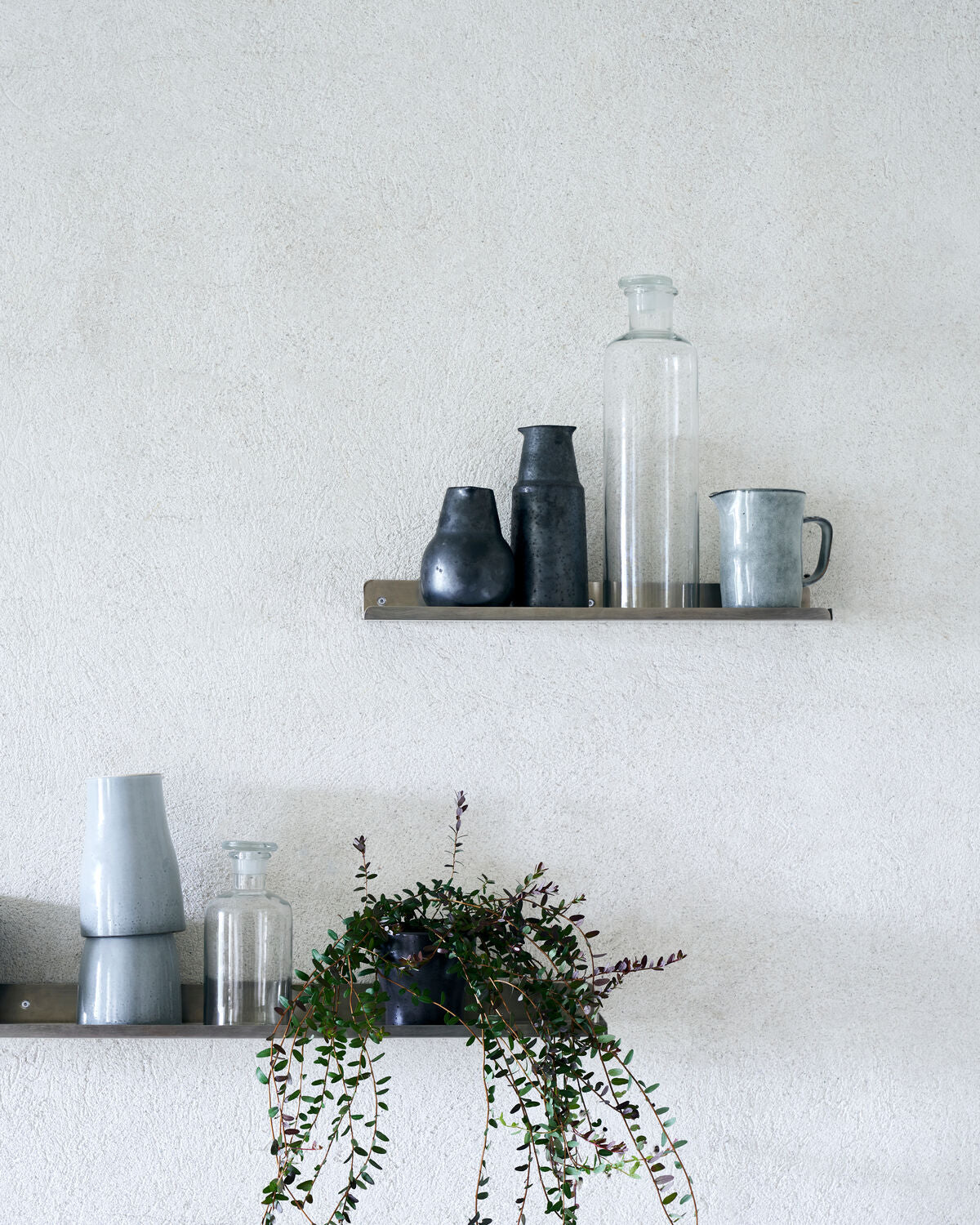 Regal, HDLedge, Gebürstetes Silber in Gebürstetes Silber präsentiert im Onlineshop von KAQTU Design AG. Regal Zubehör ist von House Doctor