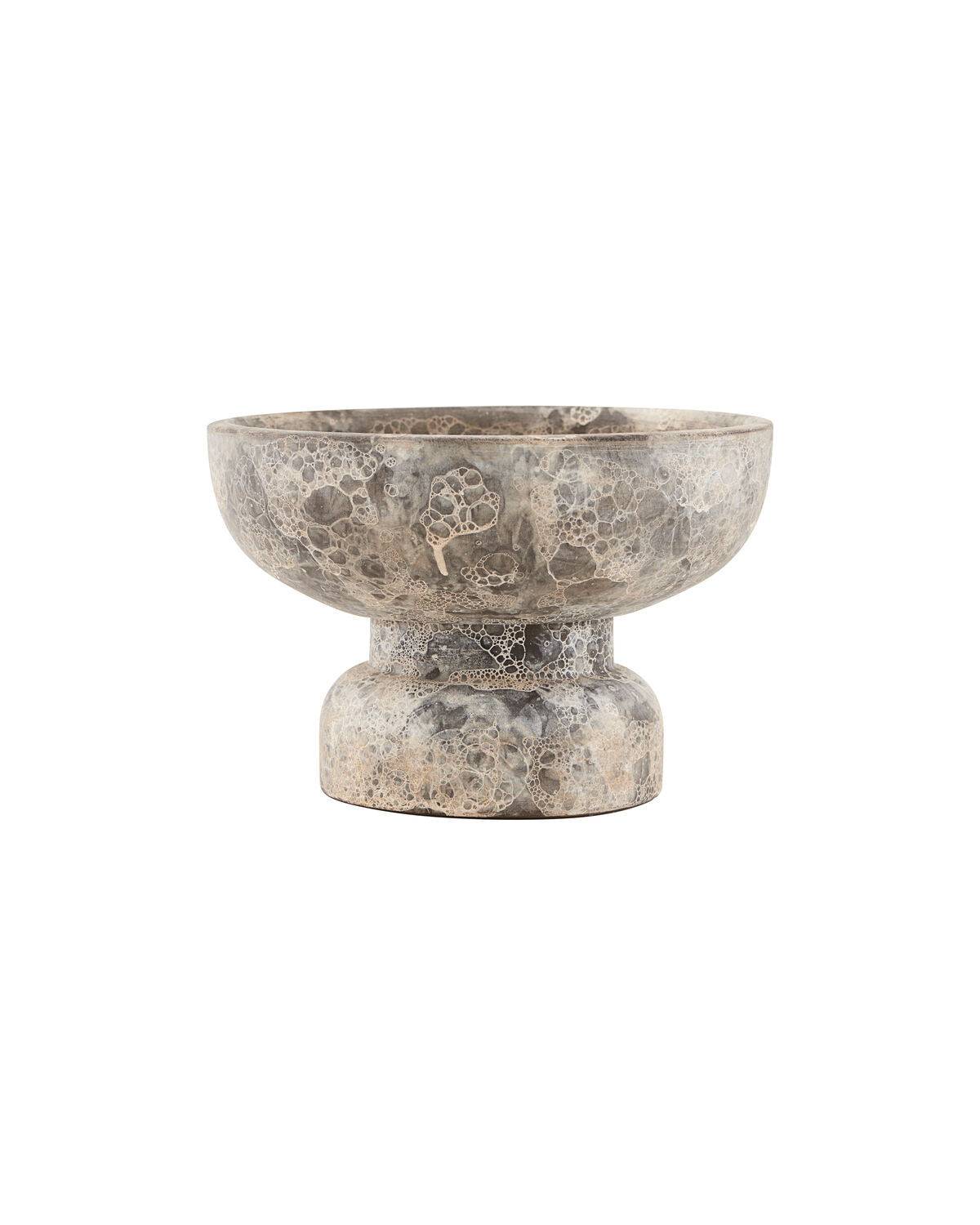 Teelicht, Ancient in Grau/braun präsentiert im Onlineshop von KAQTU Design AG. Kerzenständer ist von House Doctor