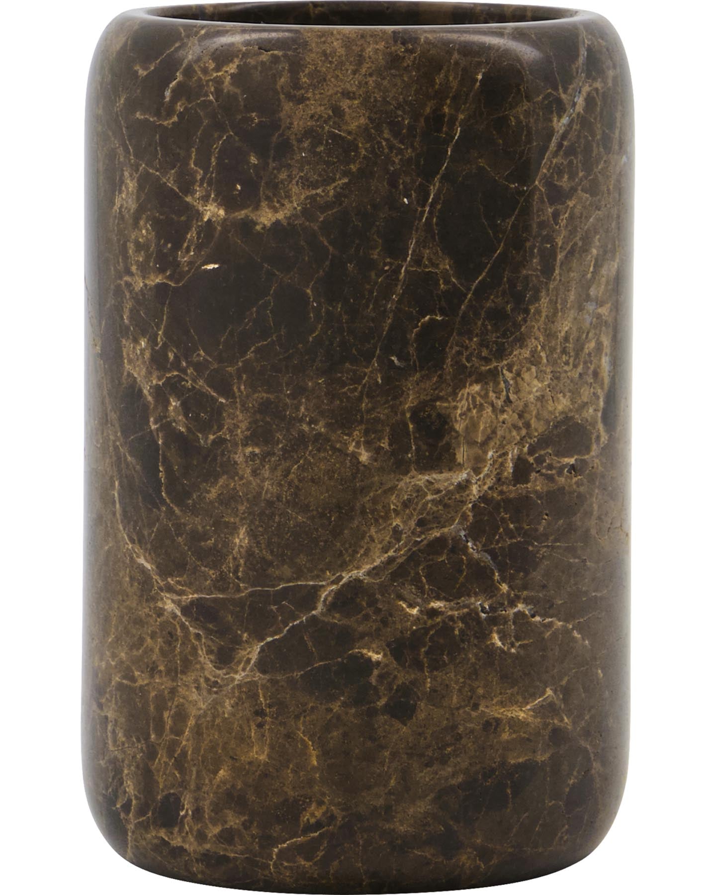 Zahnputzbecher, HDAble, Braun in Braun präsentiert im Onlineshop von KAQTU Design AG. Badzubehör ist von House Doctor