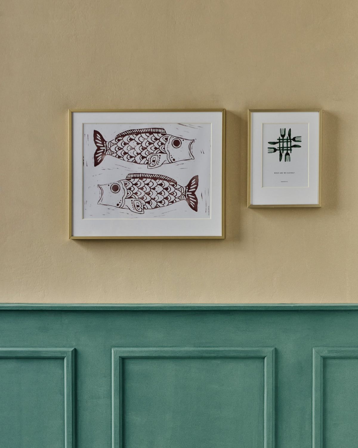 Wandobjekt, HDDinner, Grün in Grün präsentiert im Onlineshop von KAQTU Design AG. Bild ist von House Doctor