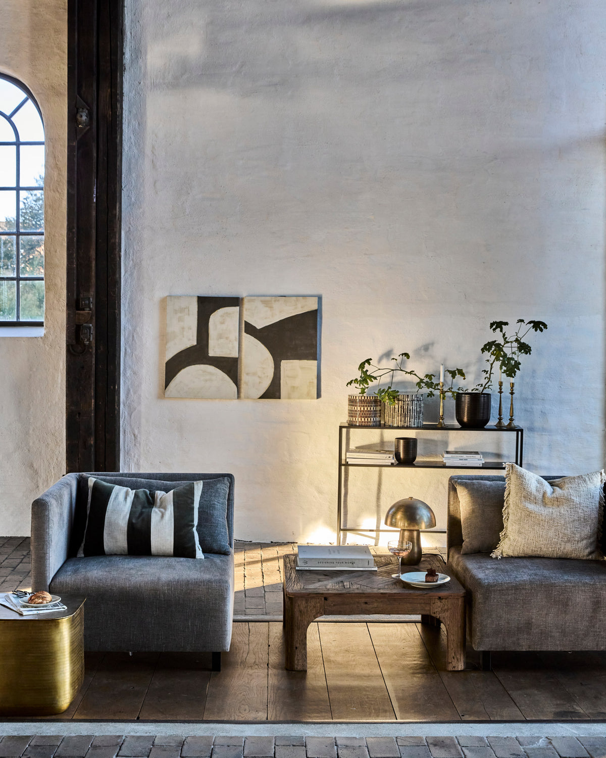 Wandobjekt, HDHape, Schwarz,Off-White in Schwarz, Off-White präsentiert im Onlineshop von KAQTU Design AG. Bild ist von House Doctor