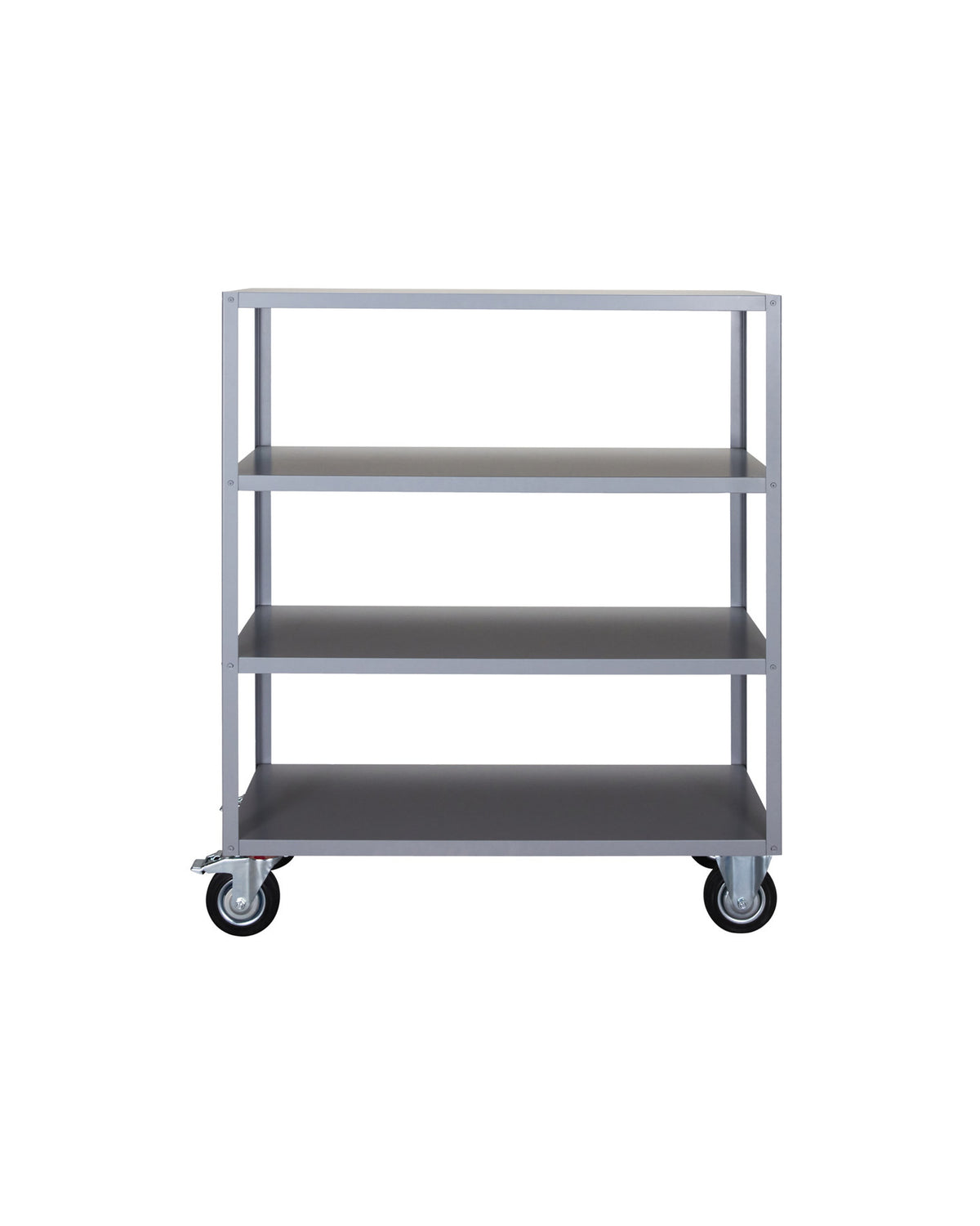 Regal mit 4 Rollen, HDTrolley in Grau präsentiert im Onlineshop von KAQTU Design AG. Servierwagen ist von House Doctor