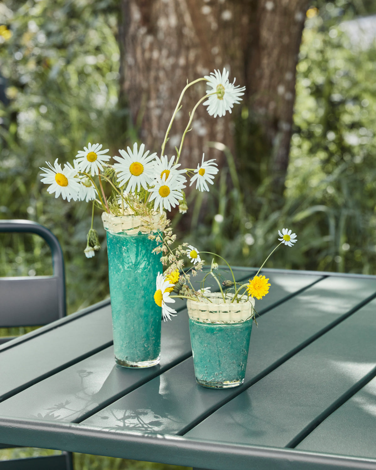 Vase, HDKupla, Grün in Grün präsentiert im Onlineshop von KAQTU Design AG. Vase ist von House Doctor